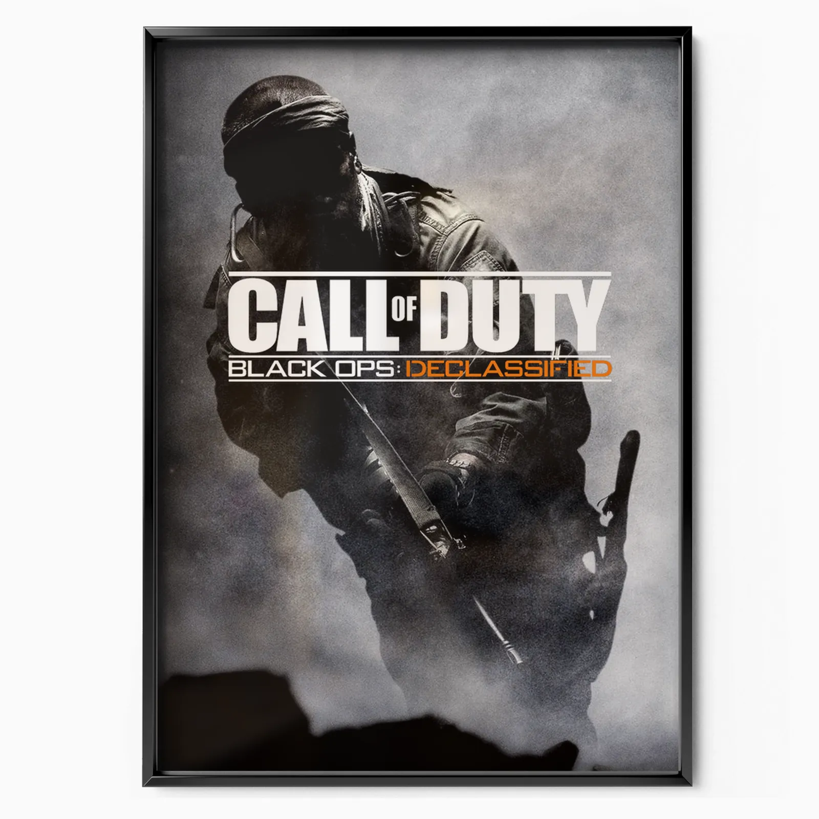 Call Of Duty Black Ops Declassified (2012) poster, museum grade matte print