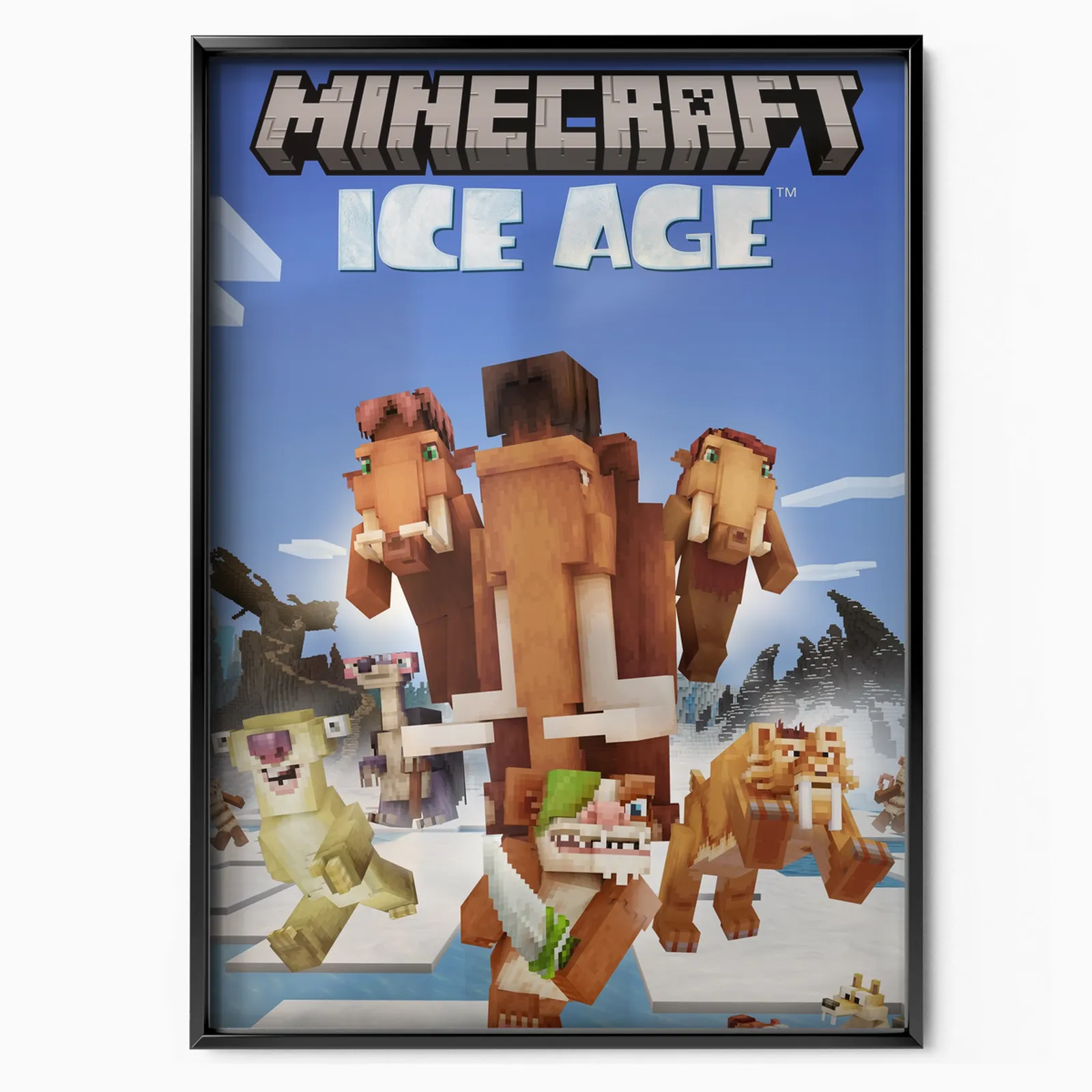 Minecraft Ice Age (2022) poster