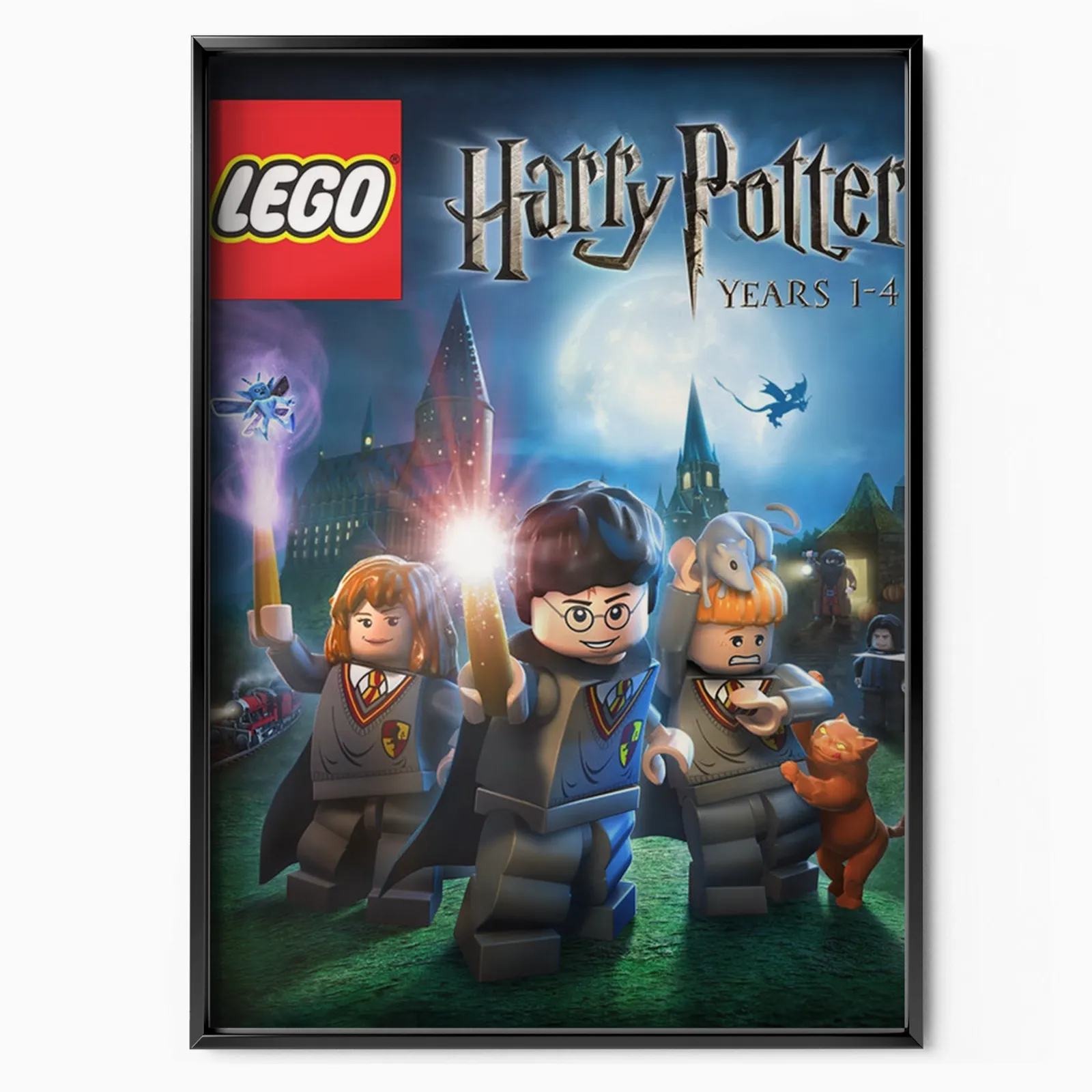 Lego Harry Potter Years 1 4 (2010) poster, museum grade matte print