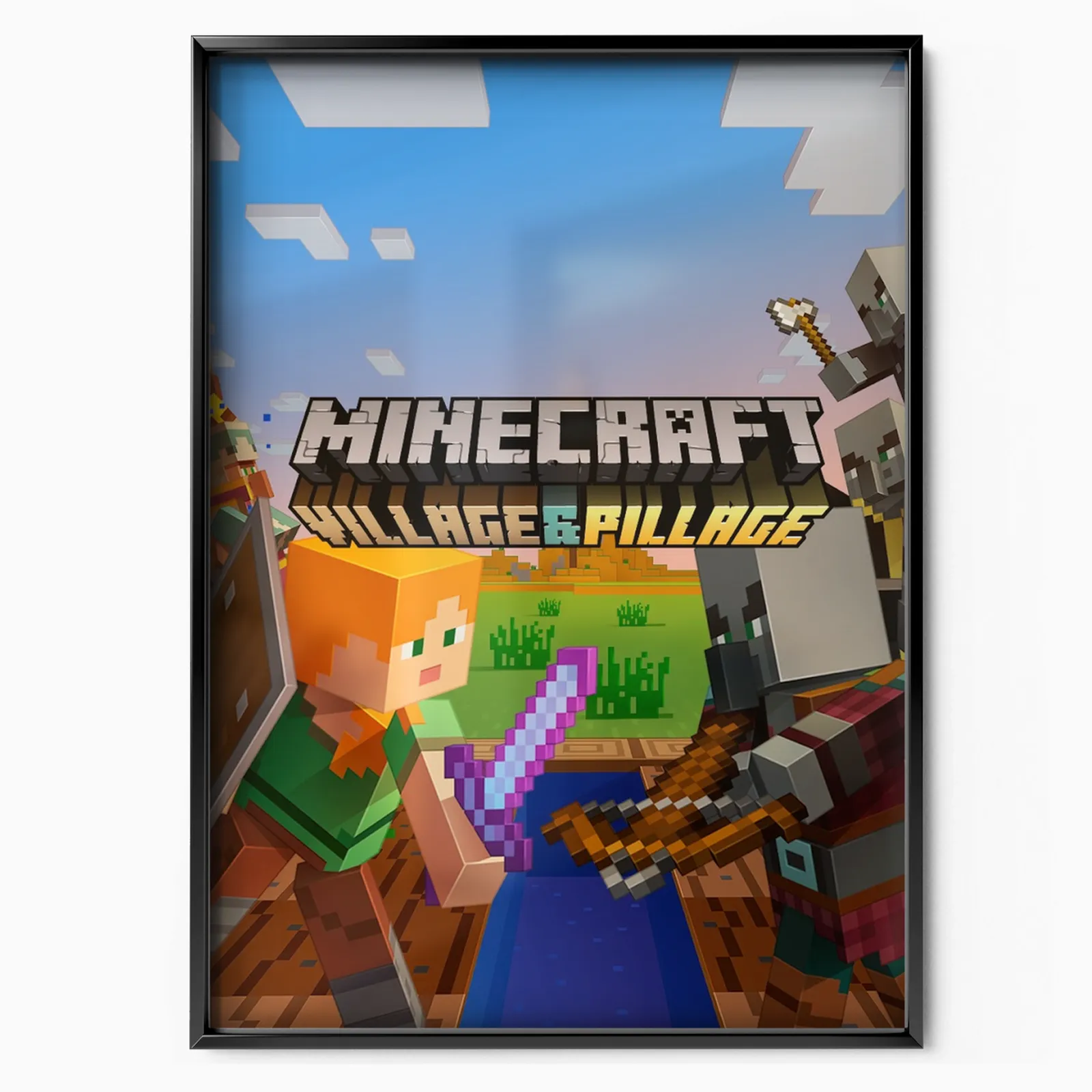 Minecraft Village & Pillage (2019) poster