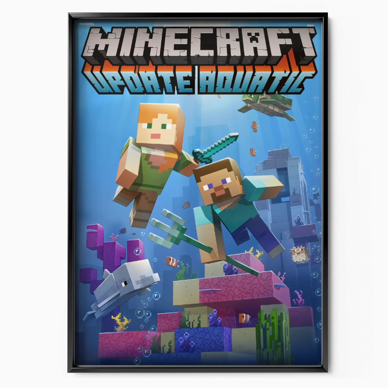 Minecraft Update Aquatic (2018) poster