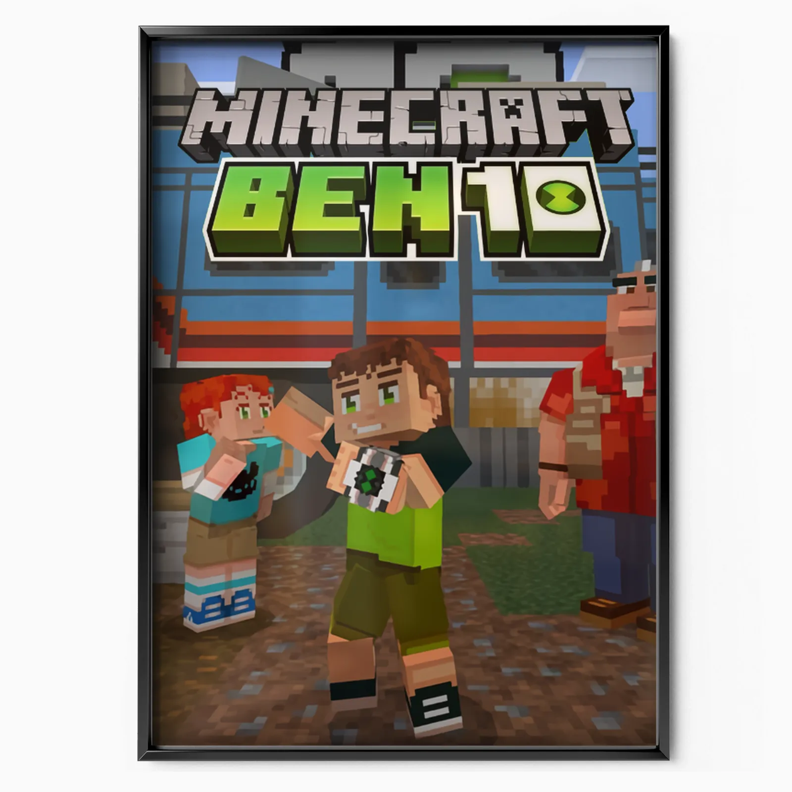 Minecraft Ben 10 (2021) poster