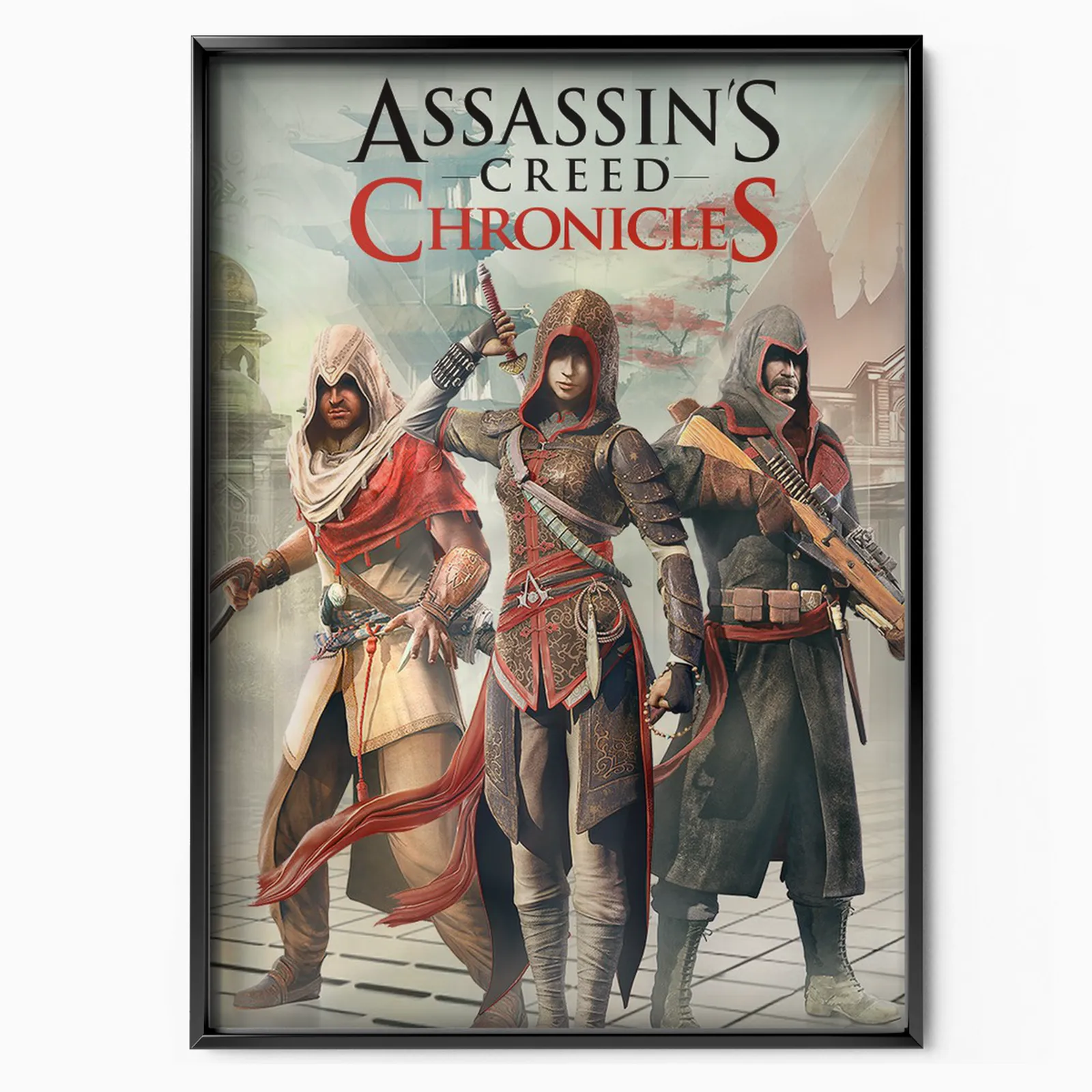 Assassin's Creed Chronicles Trilogy Pack (2016) poster, museum grade matte print