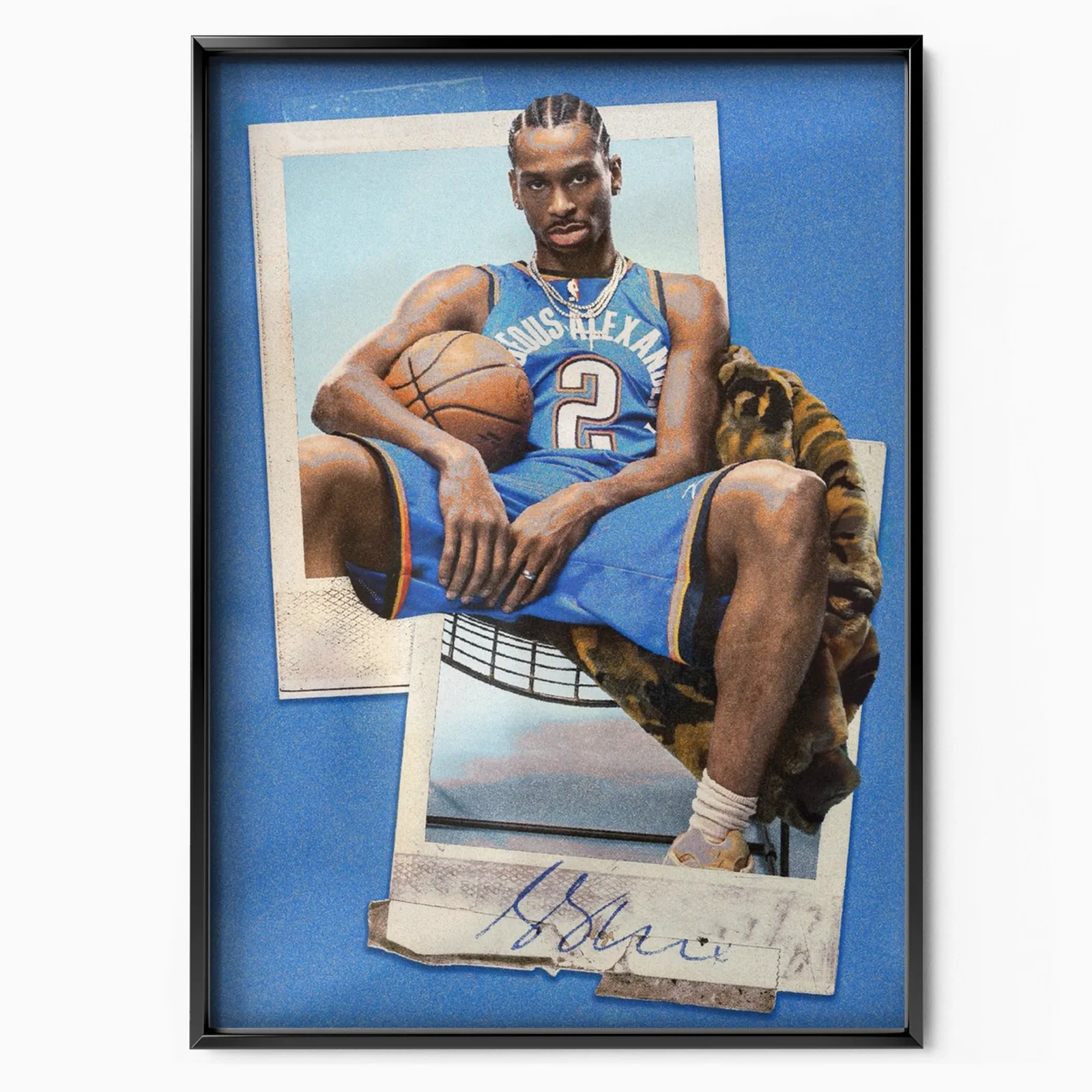 Thunder Polaroid poster