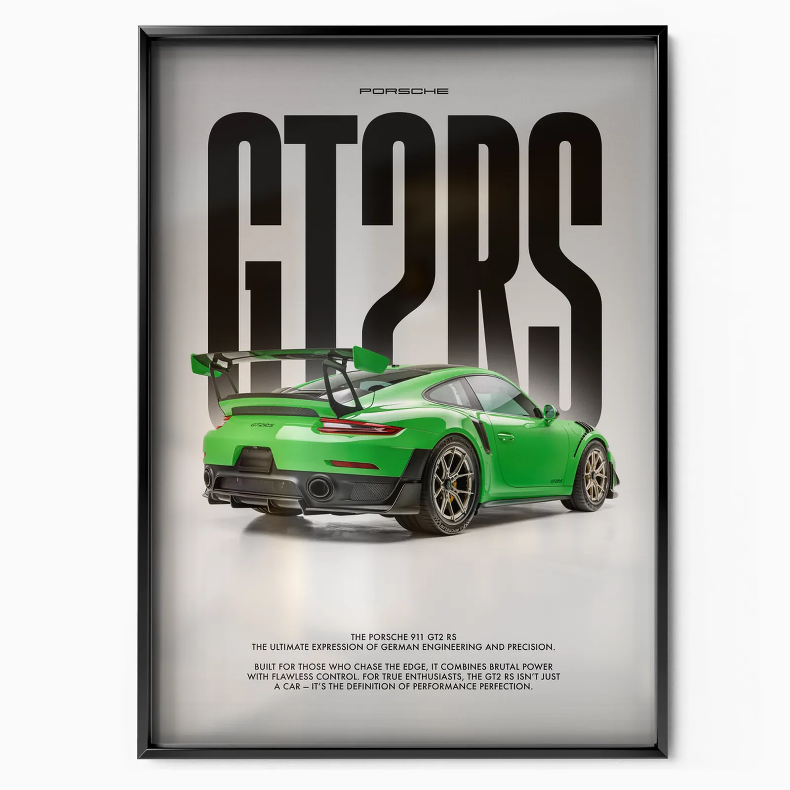 Porsche GT2RS x Angelo Stirbat poster