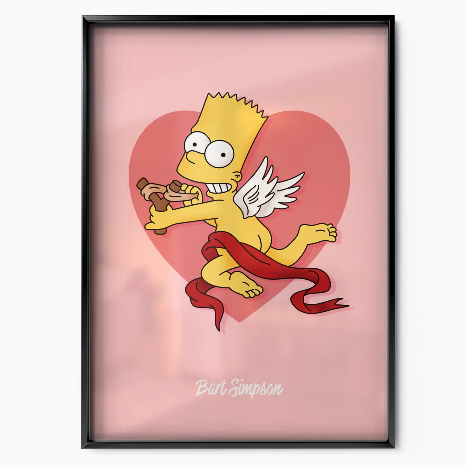 Mischief Cartoon Kid poster, museum grade matte print