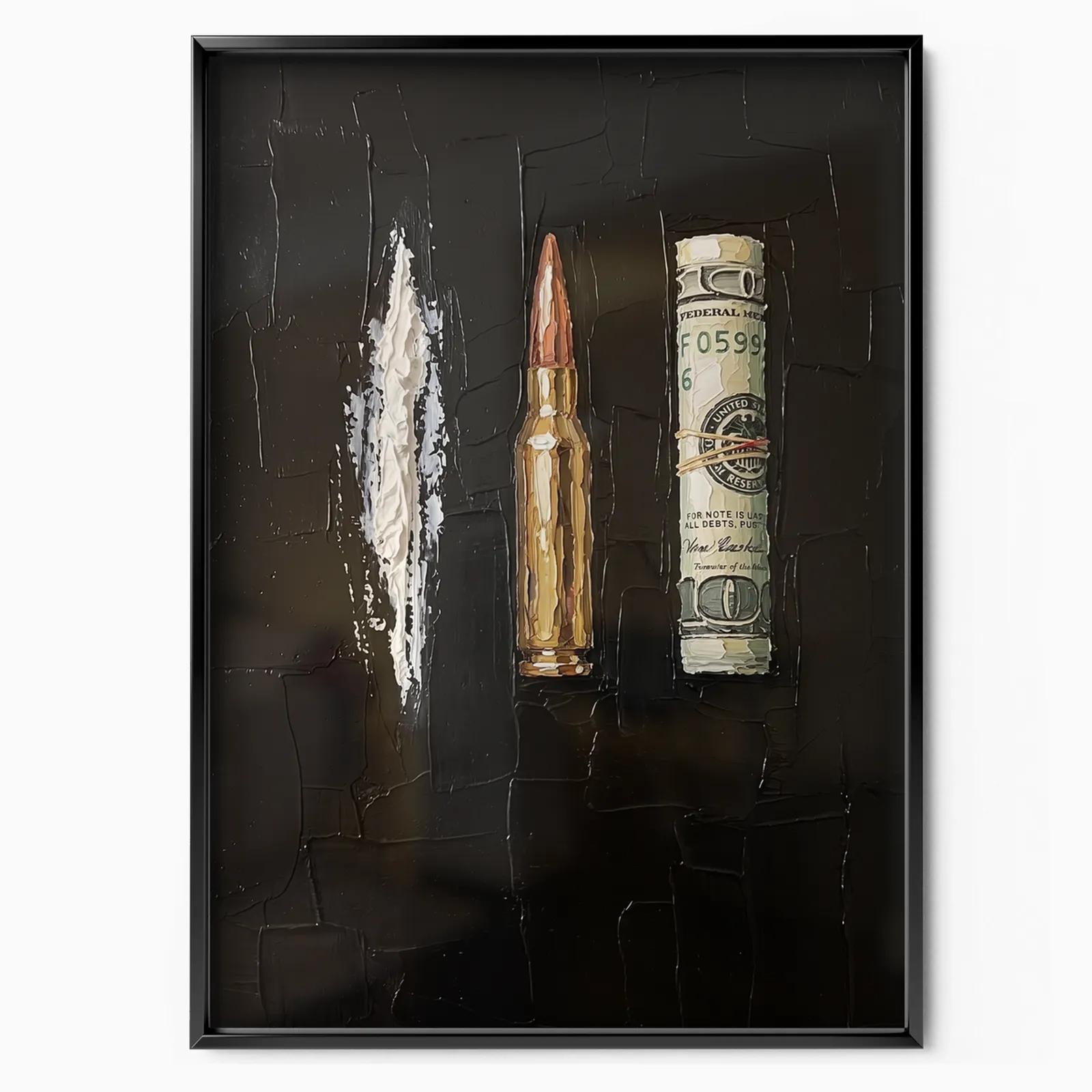 High Stakes poster, museum grade matte print