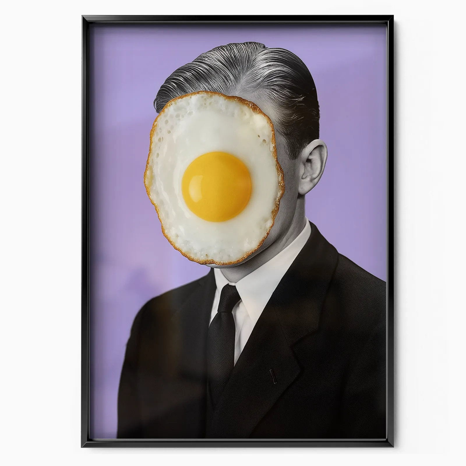 Egg Head poster, museum grade matte print
