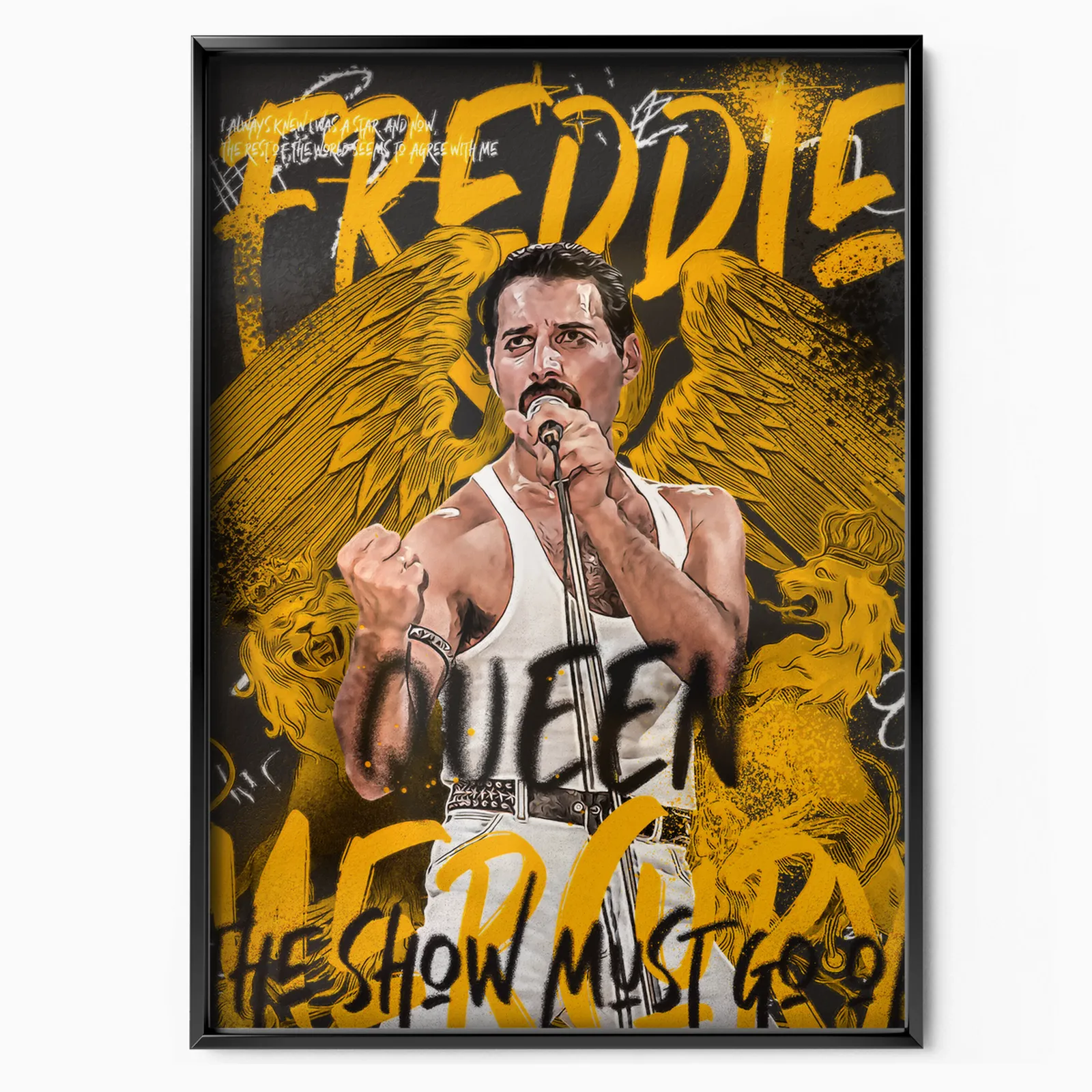 The Showman poster, museum grade matte print