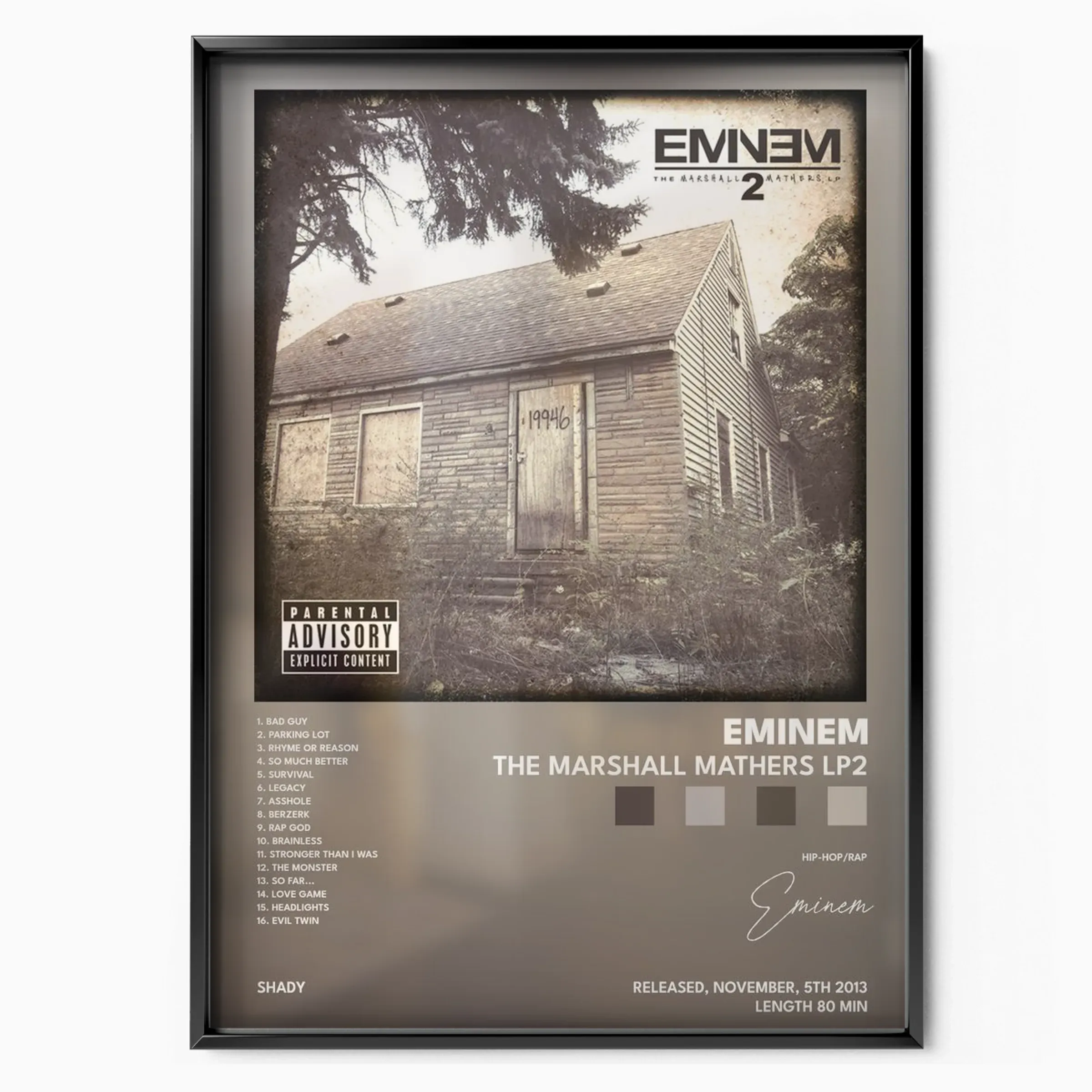 The Marshall Mathers LP 2 poster