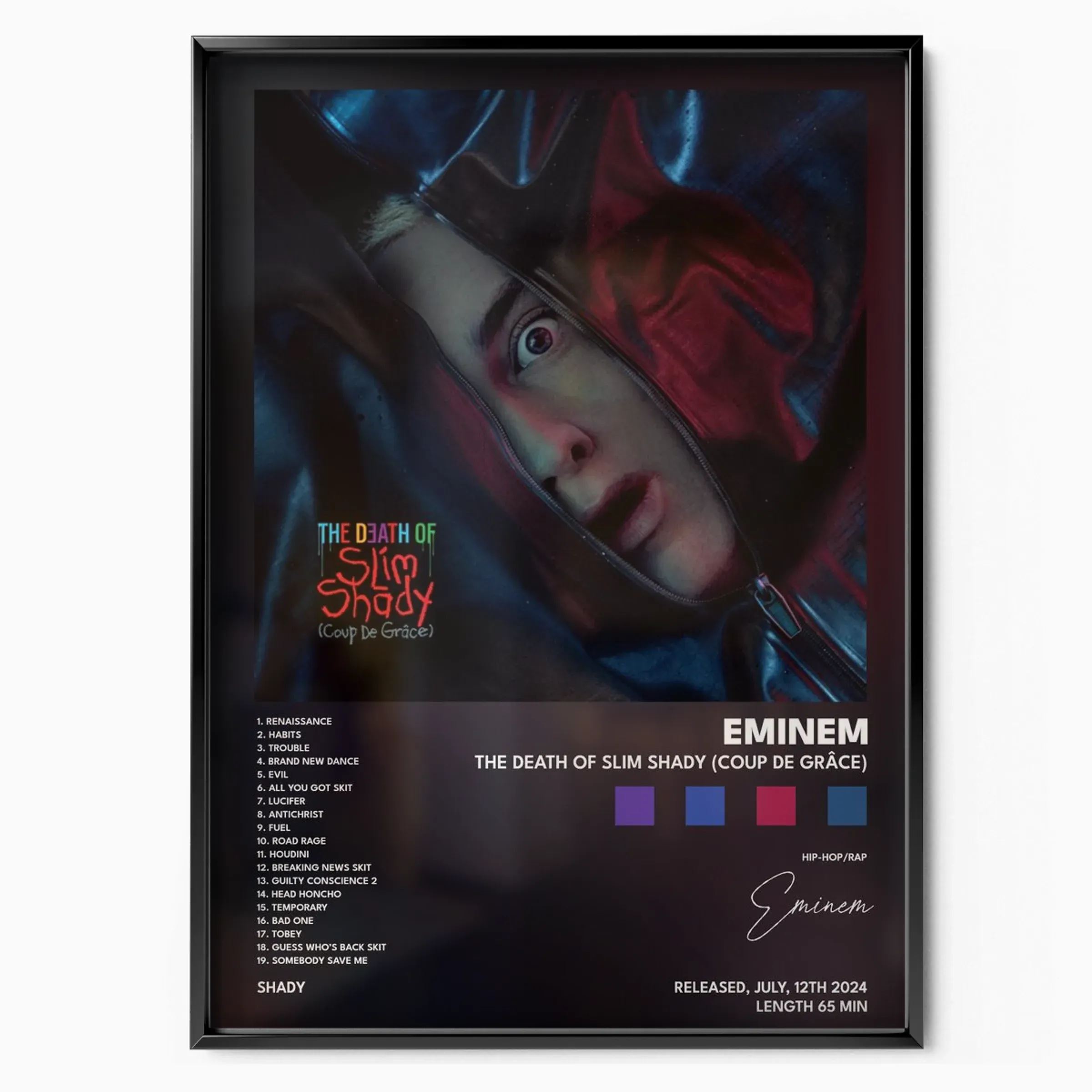 The Death of Slim Shady poster
