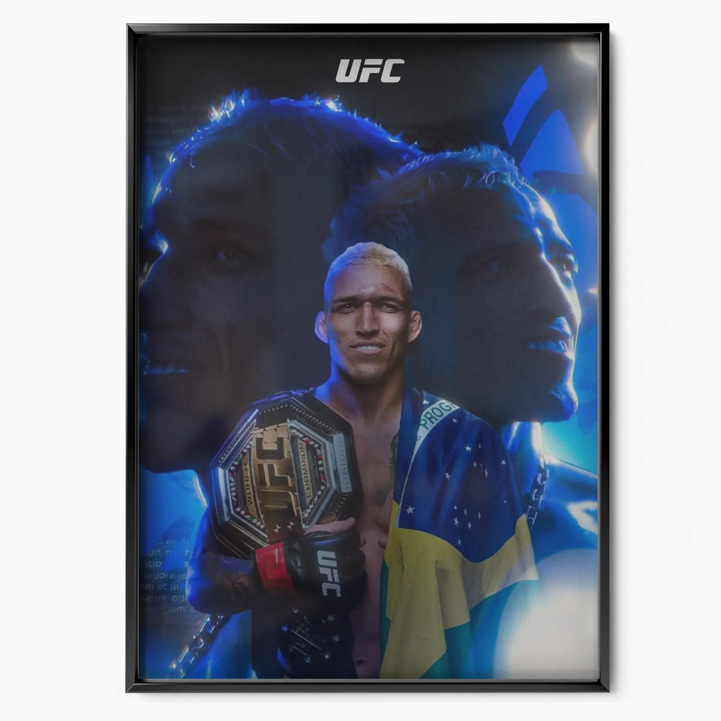 Charles Oliveira - Champion poster