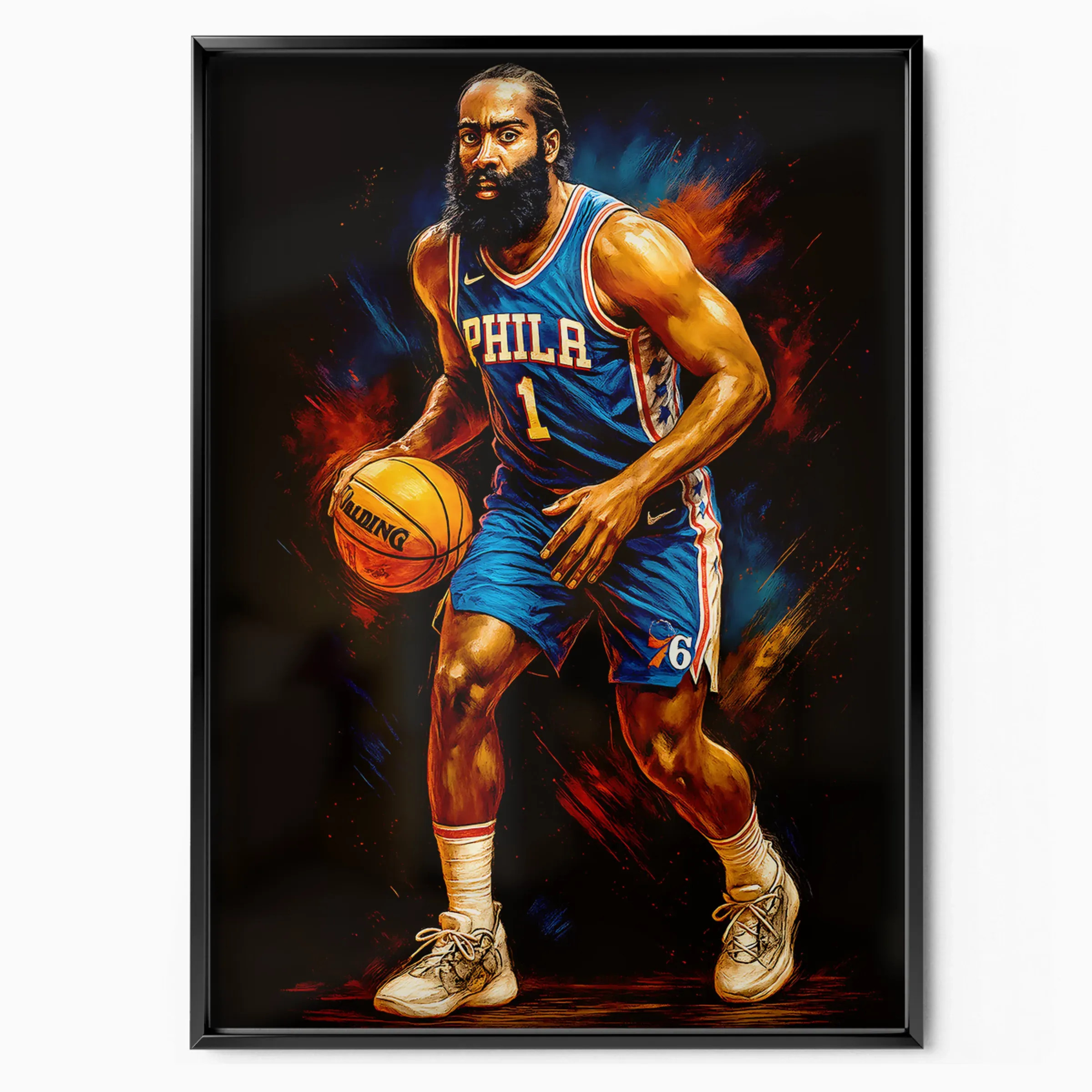 James Harden Poster - Philadelphia poster