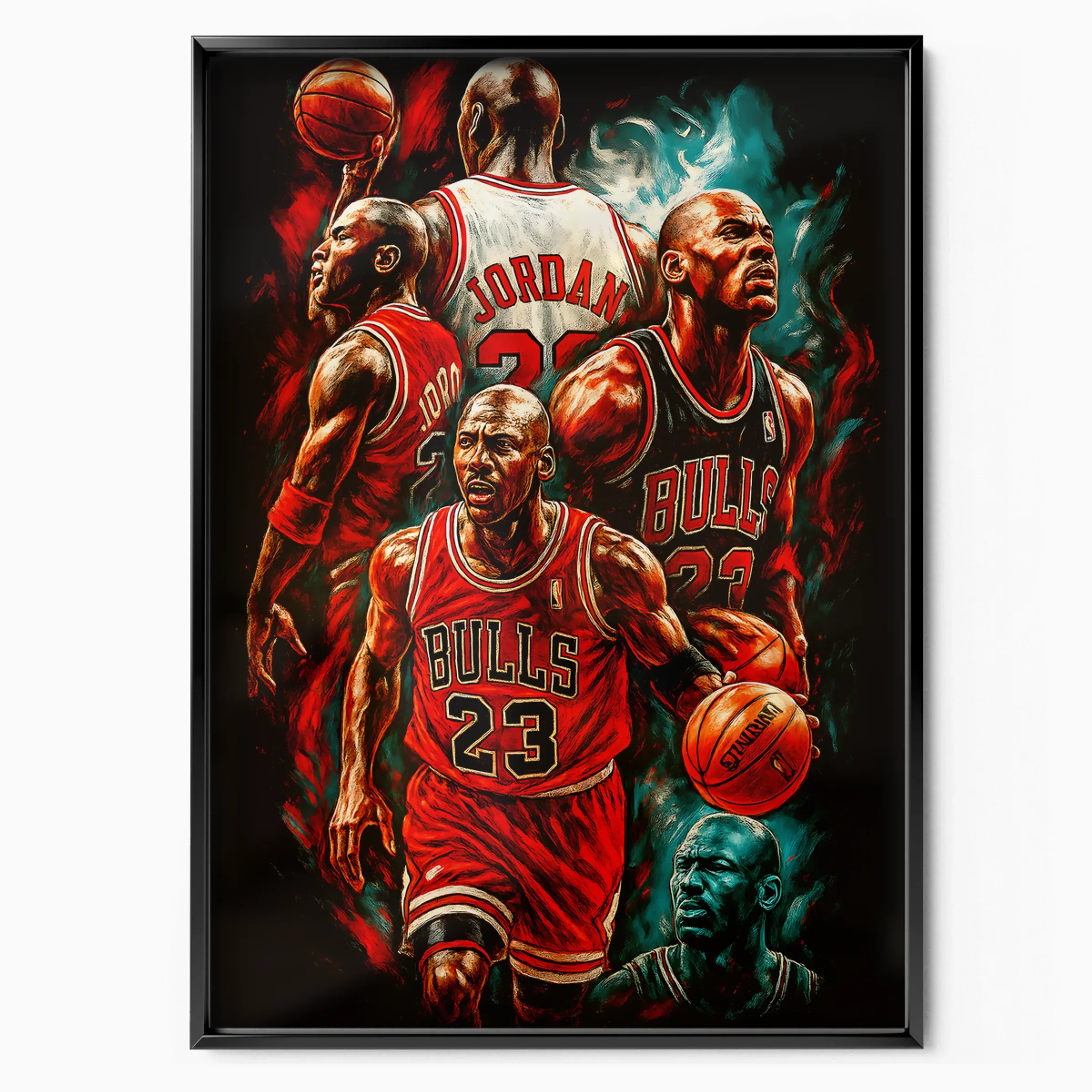 Michael Jordan Poster - Bulls Legend poster, museum grade matte print