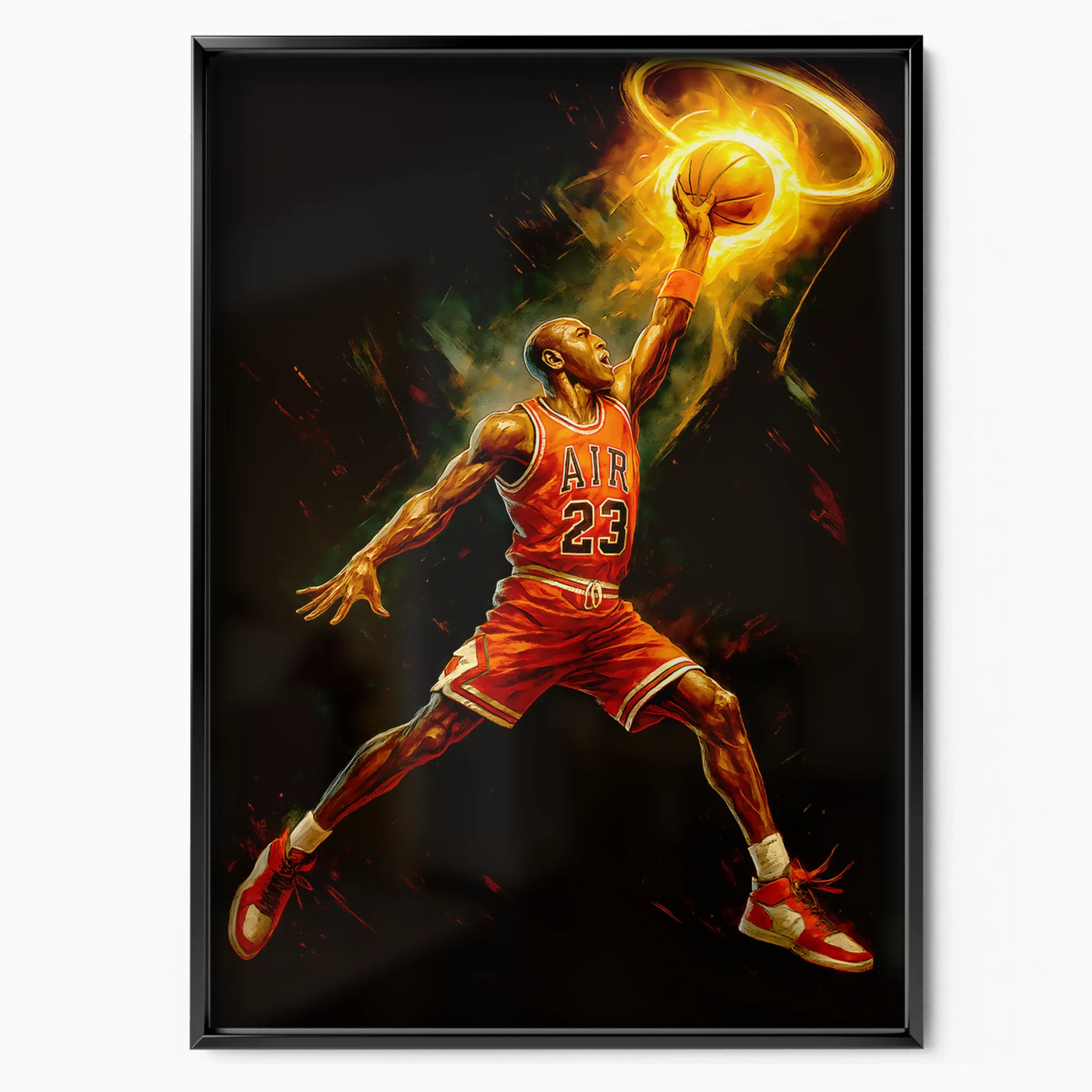 Michael Jordan Poster - Air Jordan poster, museum grade matte print