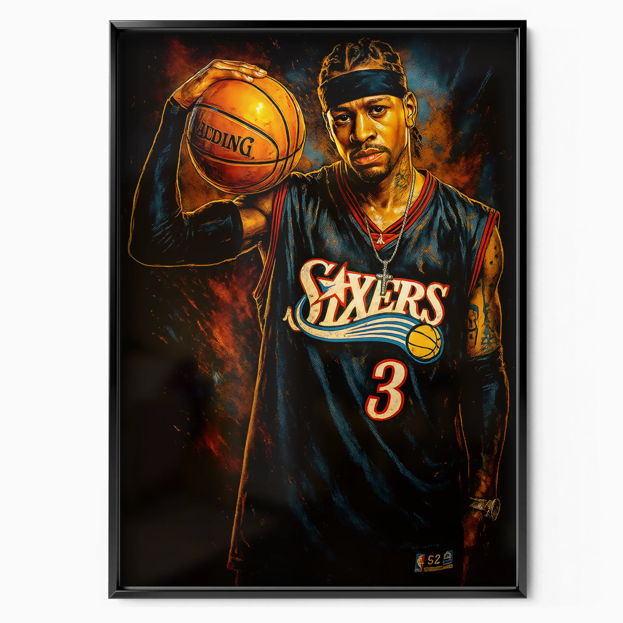 Allen Iverson Poster - The Answer poster, museum grade matte print