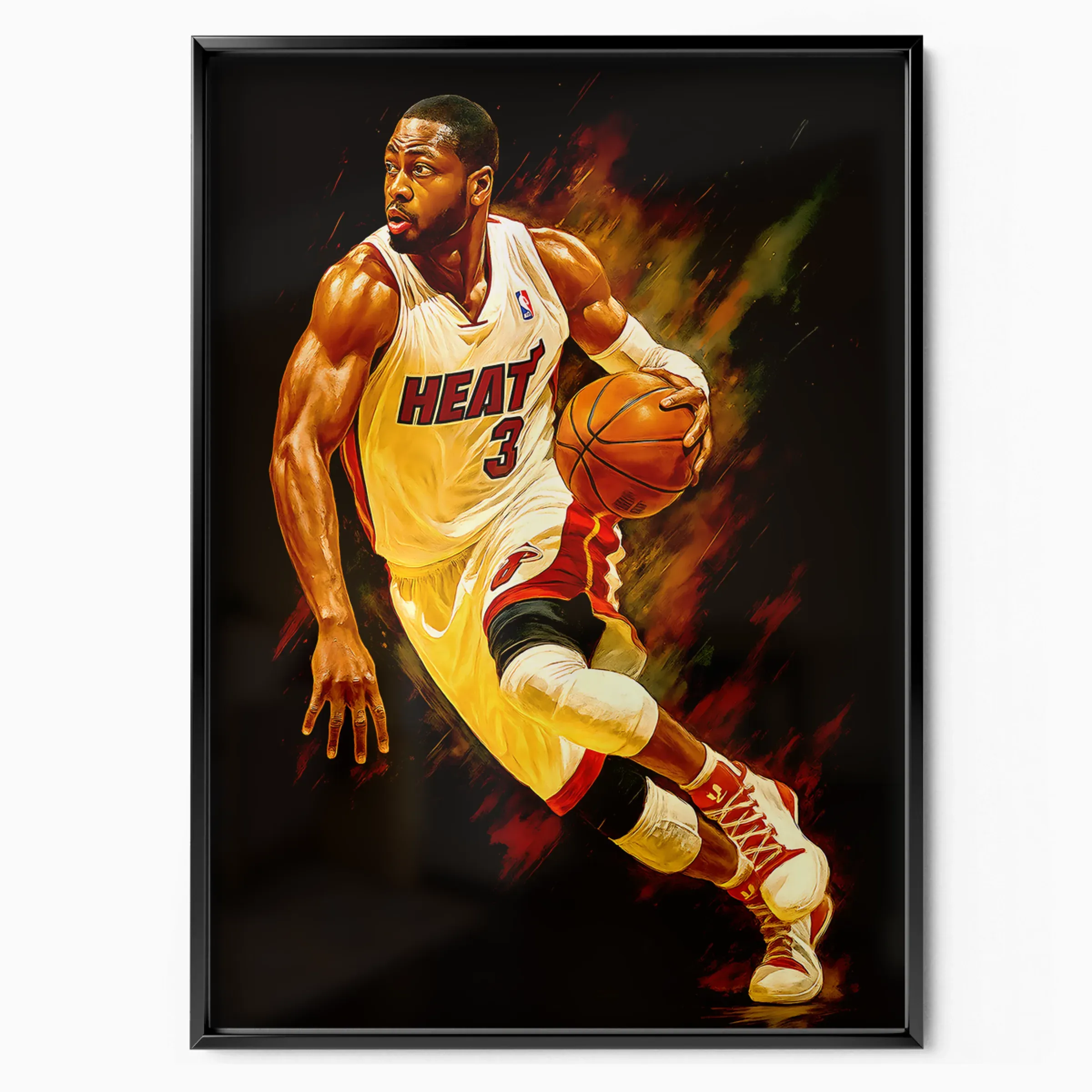Dwyane Wade Poster - Heat 3 poster