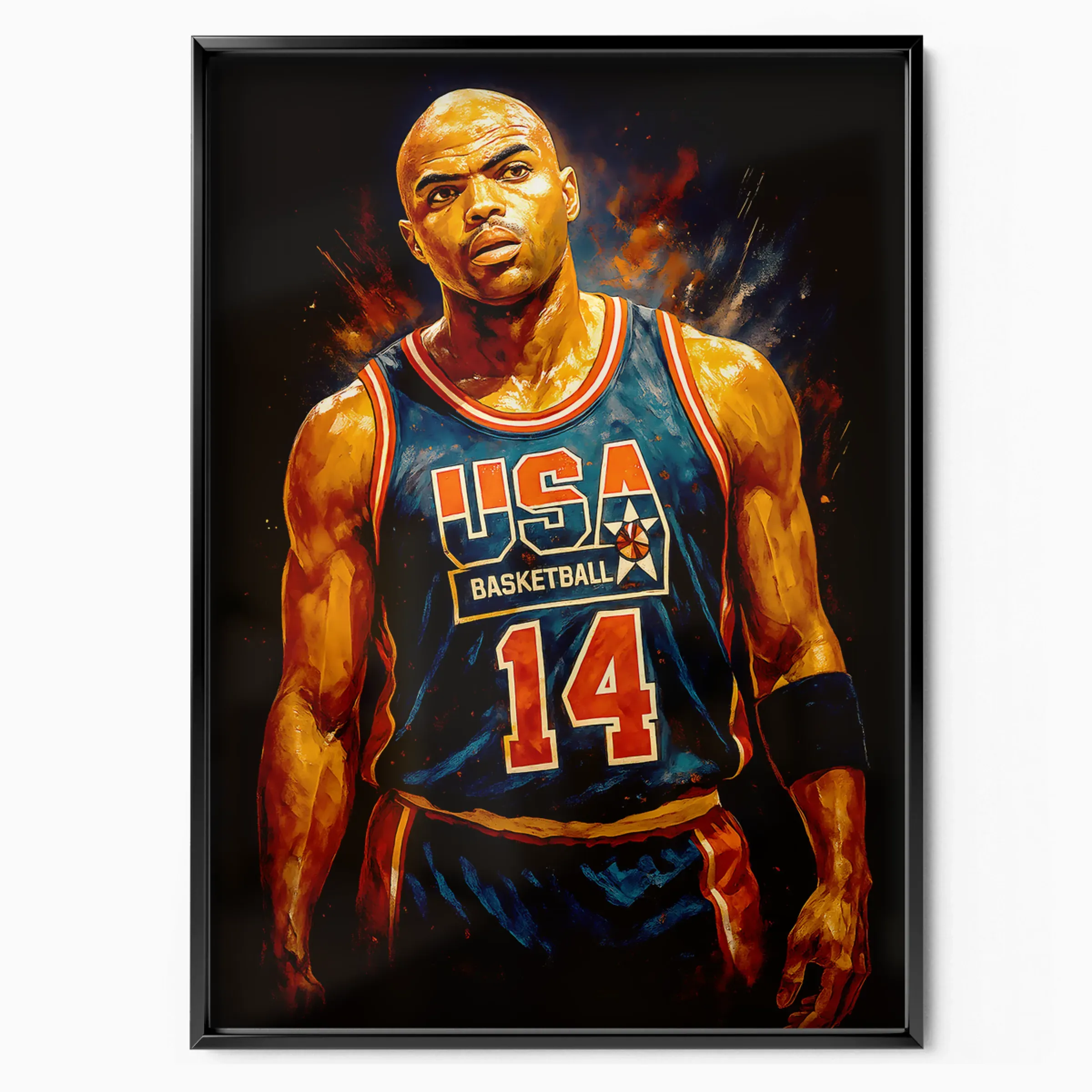Charles Barkley Poster - USA 14 poster