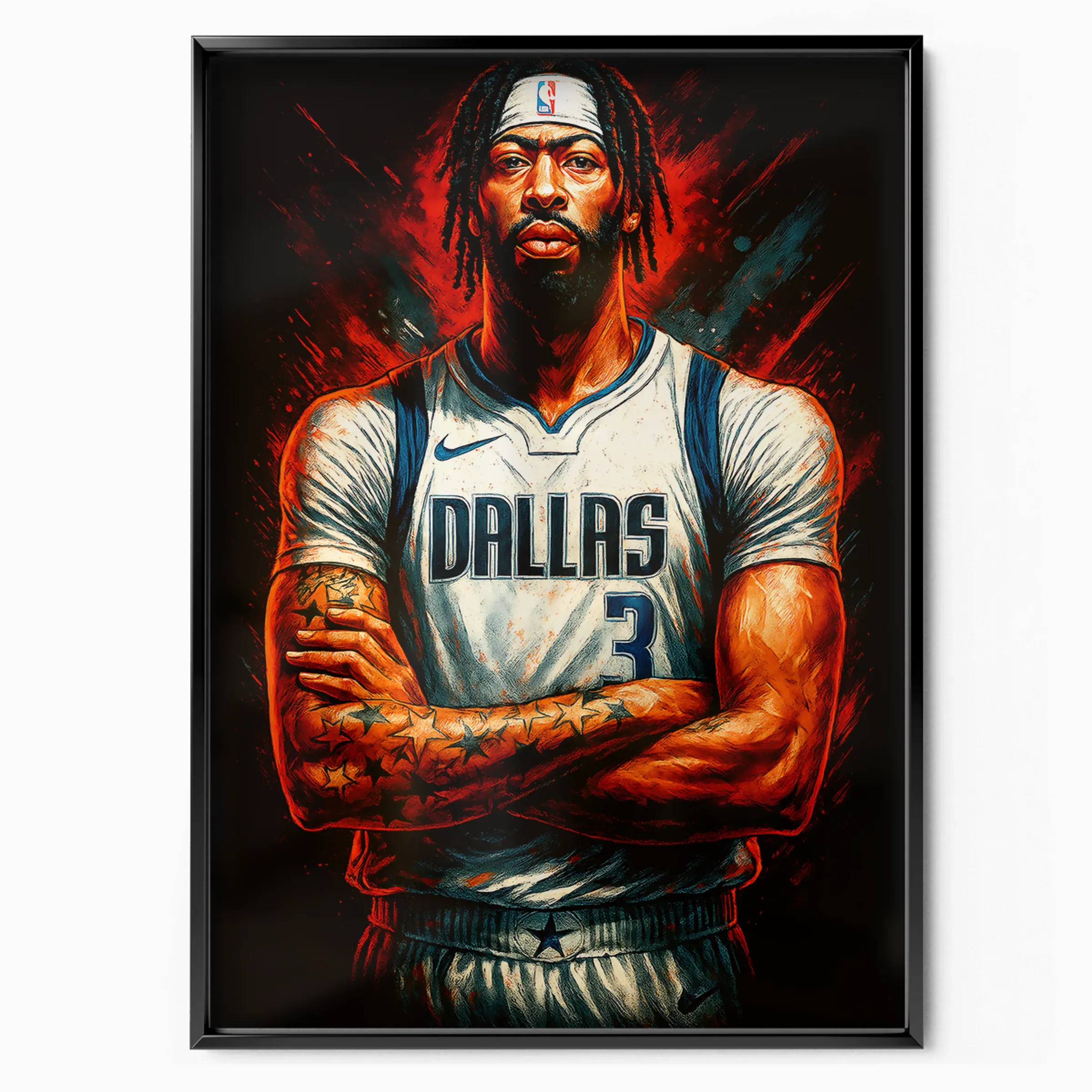 Anthony Davis Poster - Dallas poster