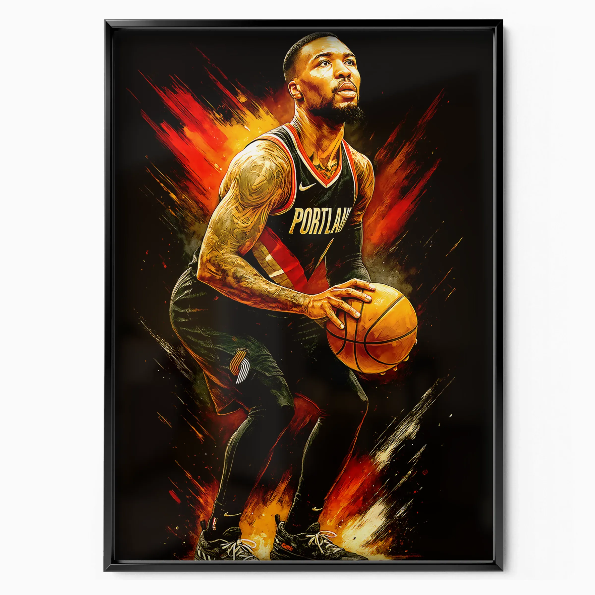 Damian Lillard Poster - Portland poster