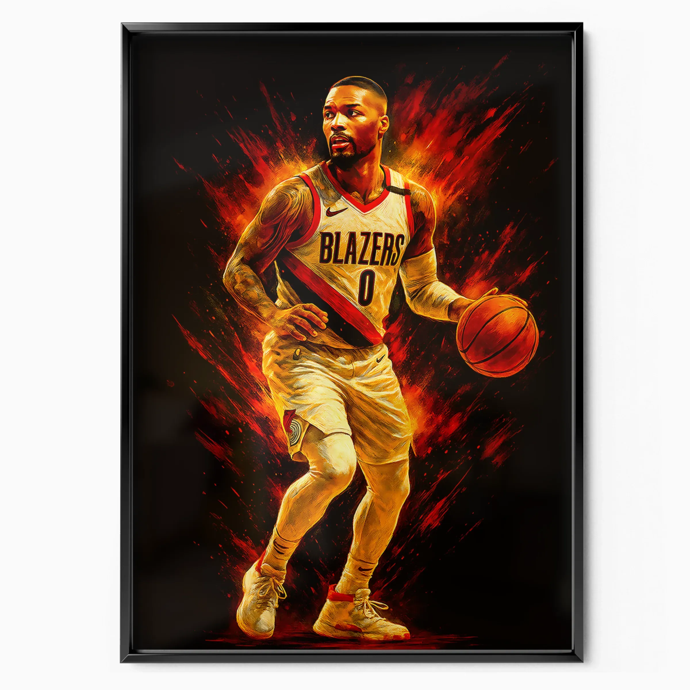 Damian Lillard Poster - Blazers 0 poster