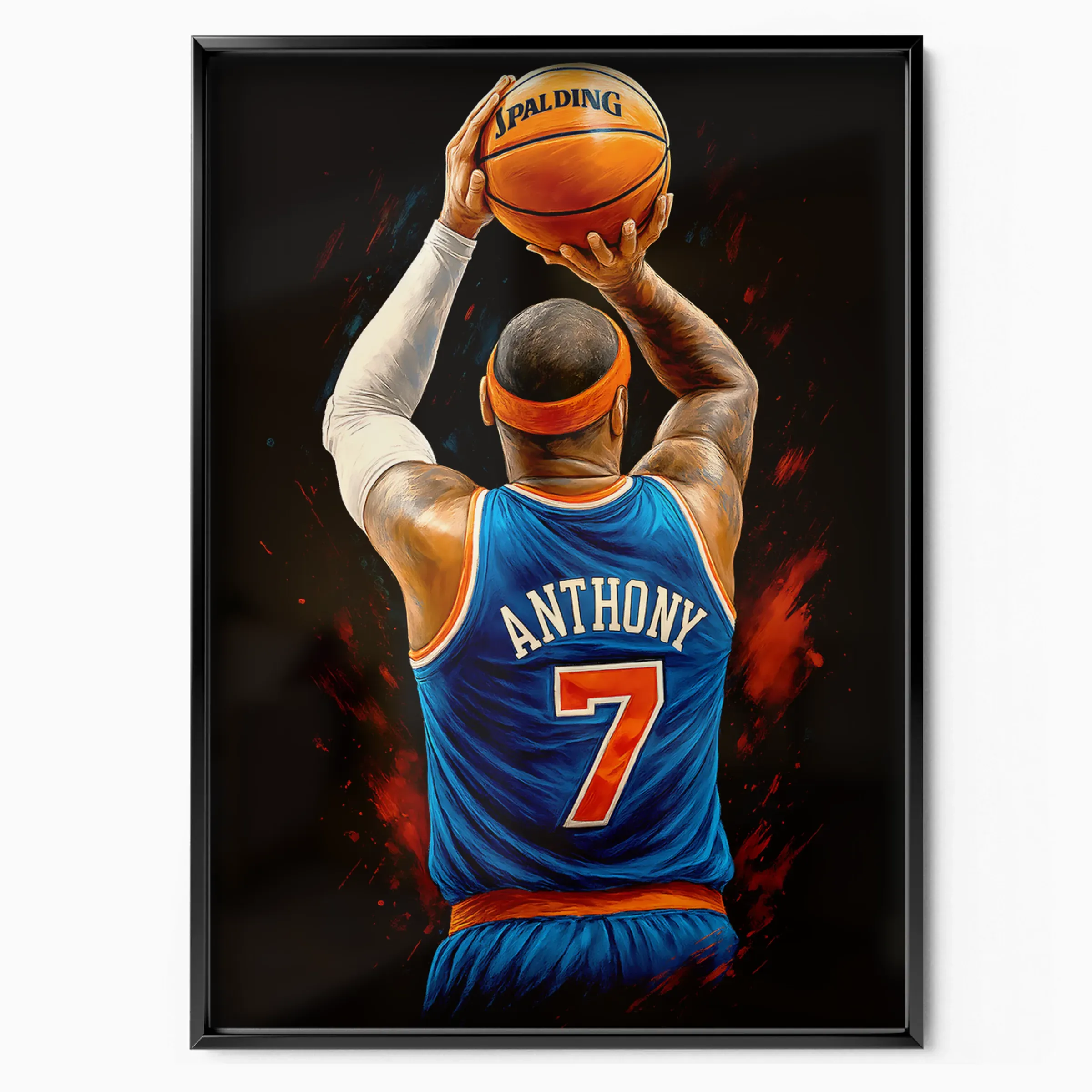 Carmelo Anthony Poster - Knicks Shooter poster