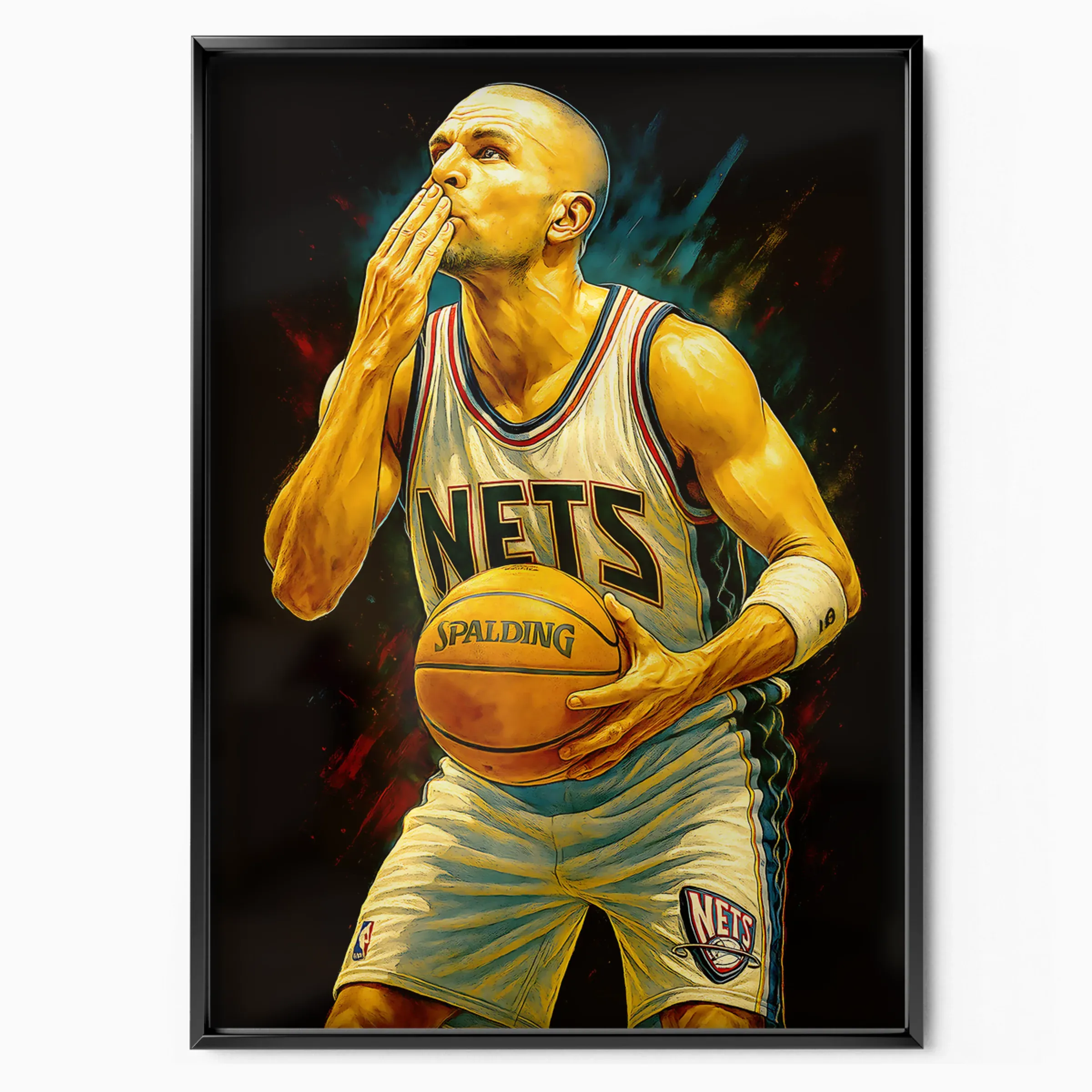 Jason Kidd Poster - Nets poster