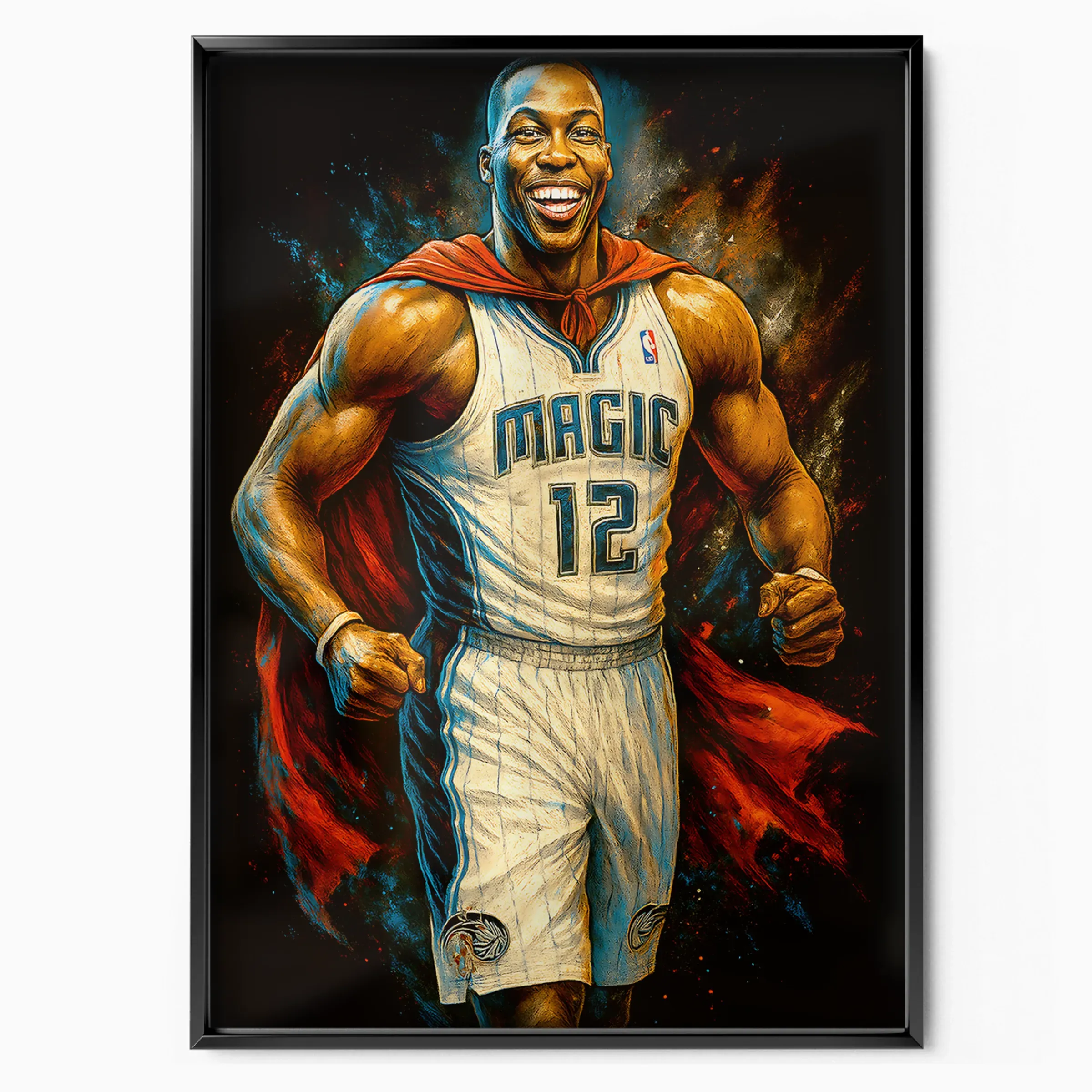 Dwight Howard Poster - Superman poster, museum grade matte print