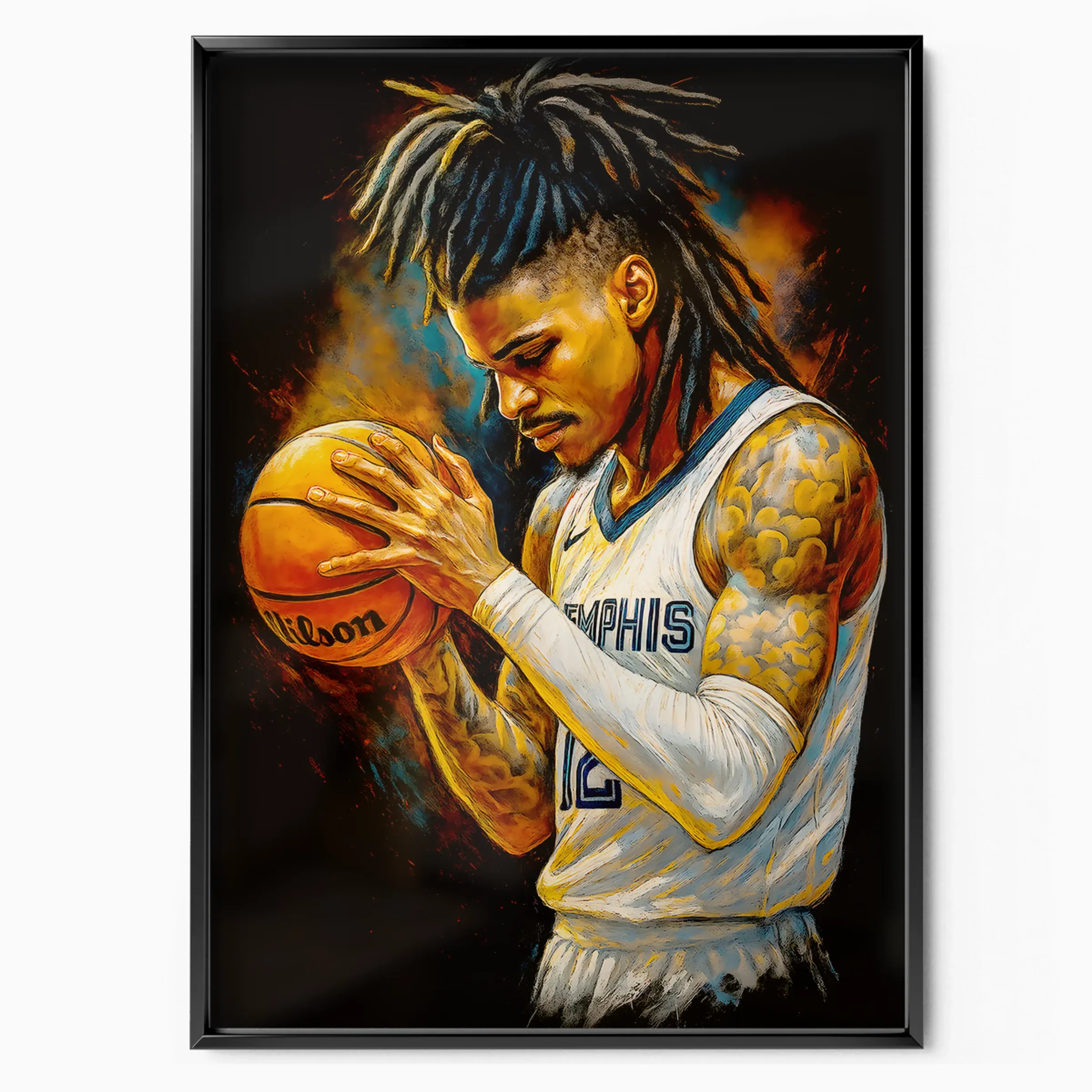 Ja Morant Poster - Memphis 12 poster