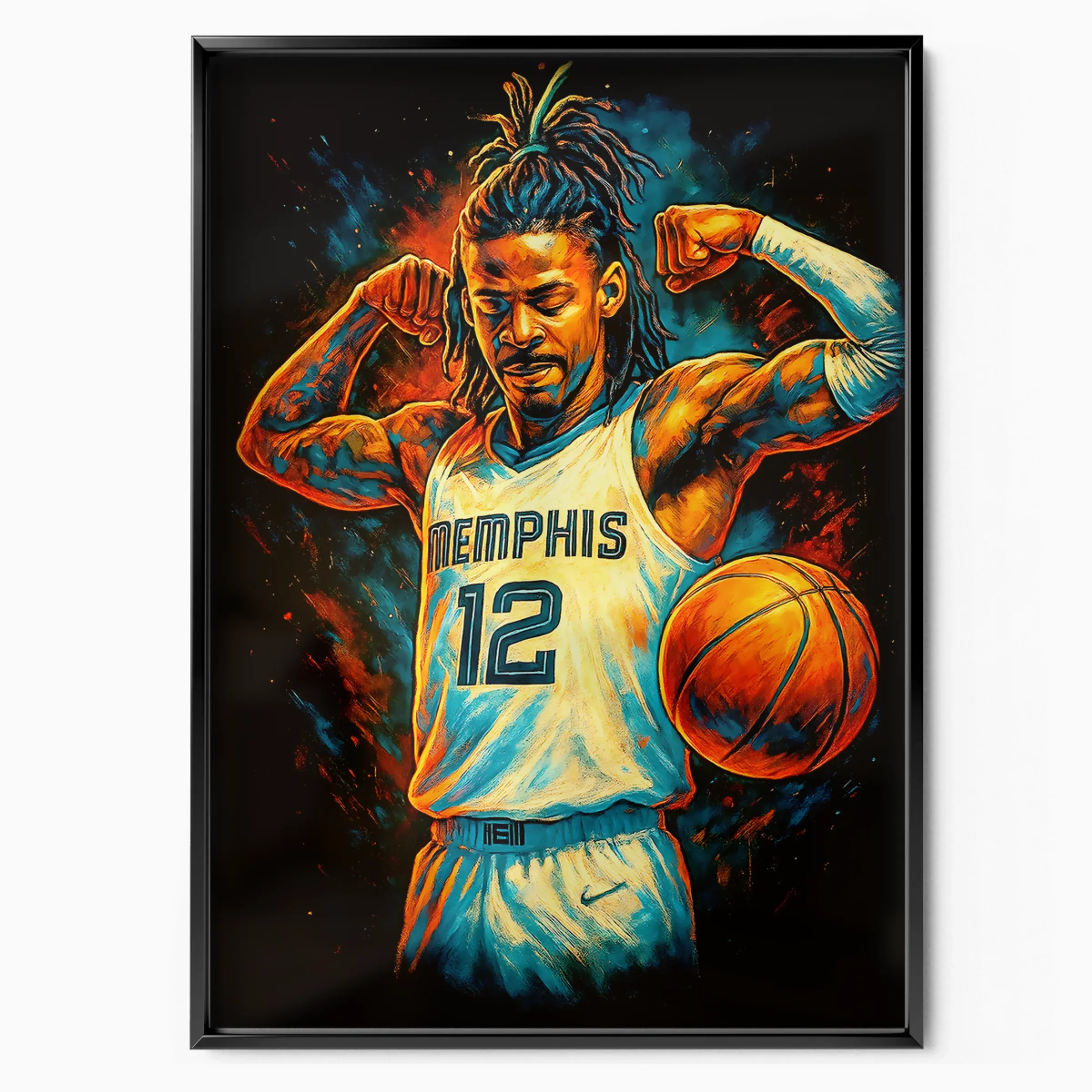 Ja Morant Poster - Grizzlies Flex poster