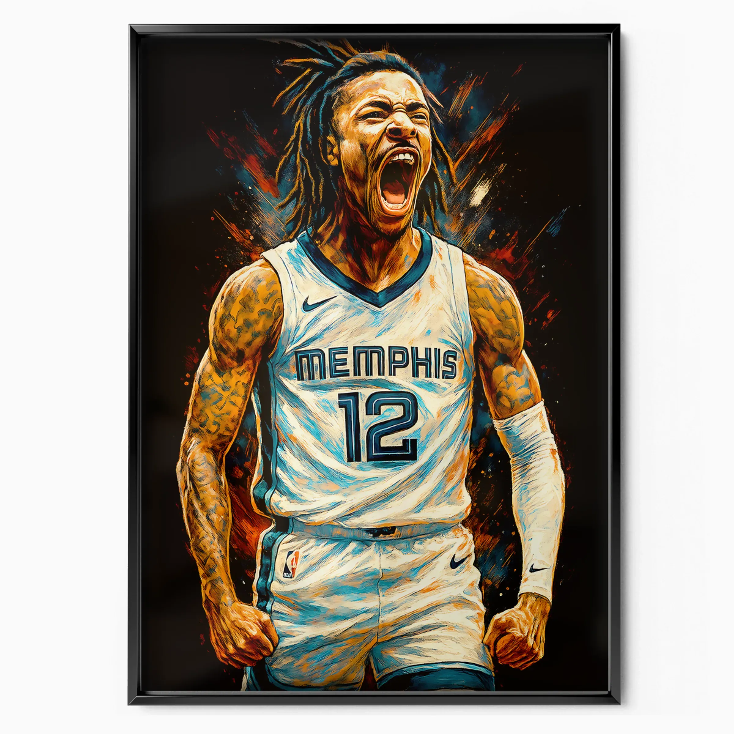 Ja Morant Poster - Memphis Roar poster