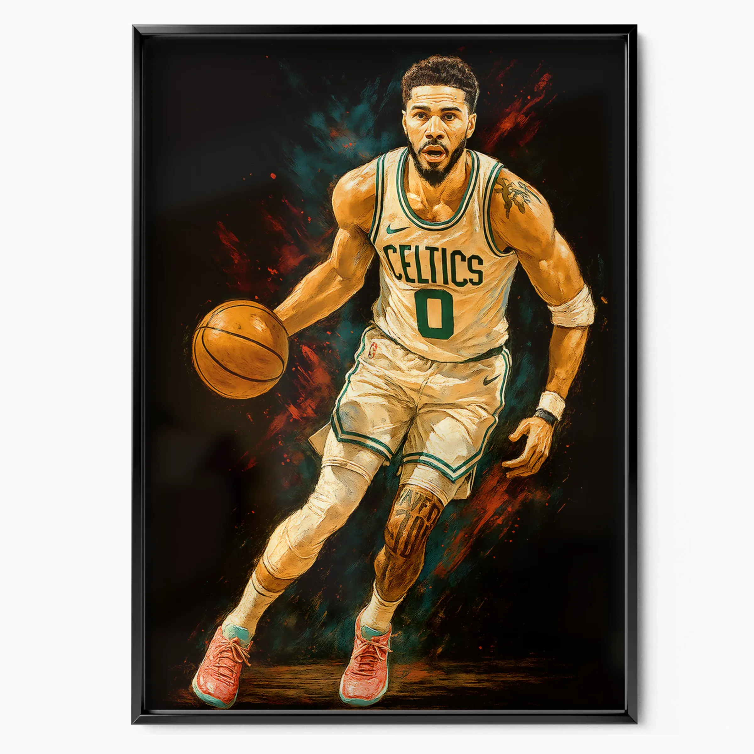Jayson Tatum Poster - Celtics 0 poster