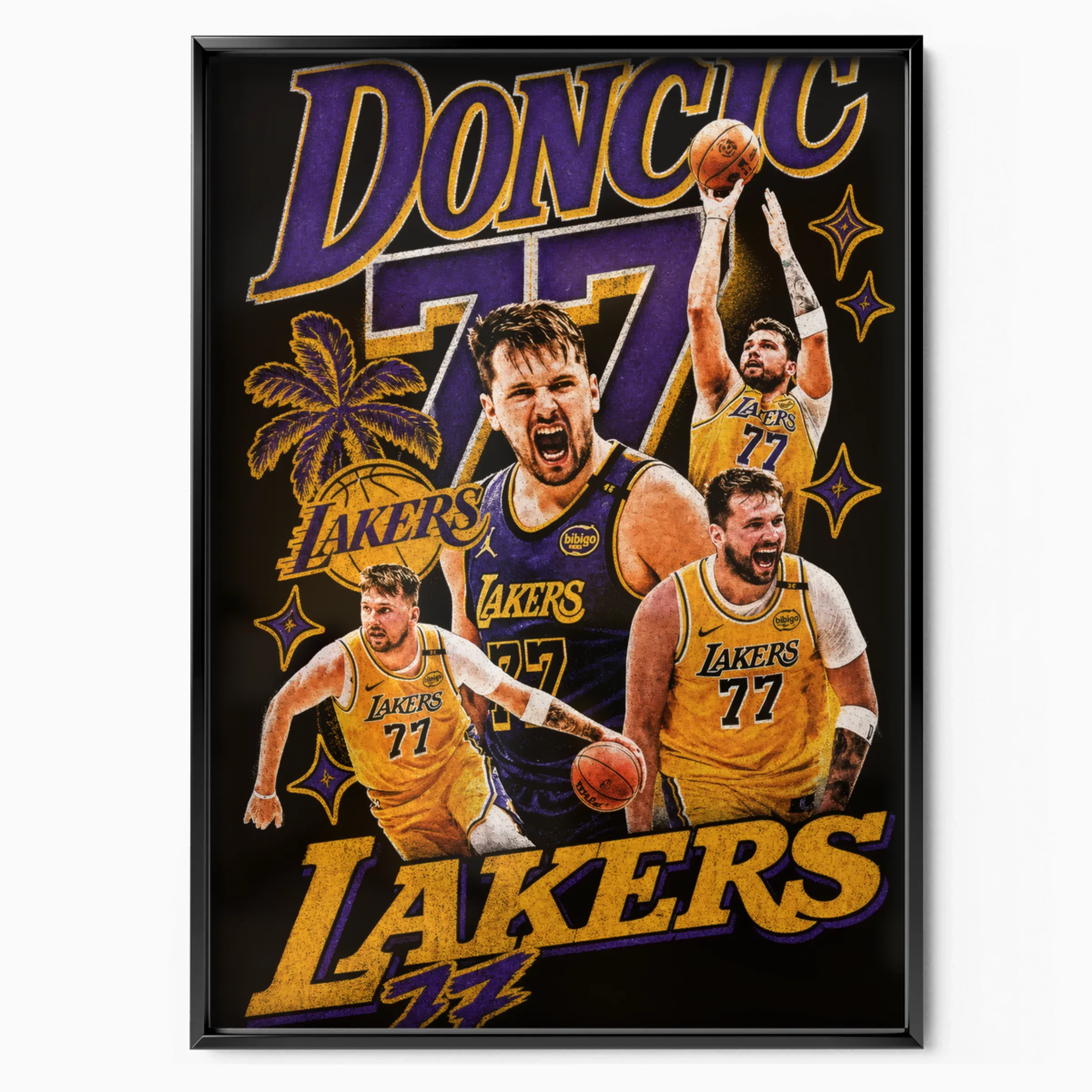 Luka Doncic Poster - Lakers poster, museum grade matte print