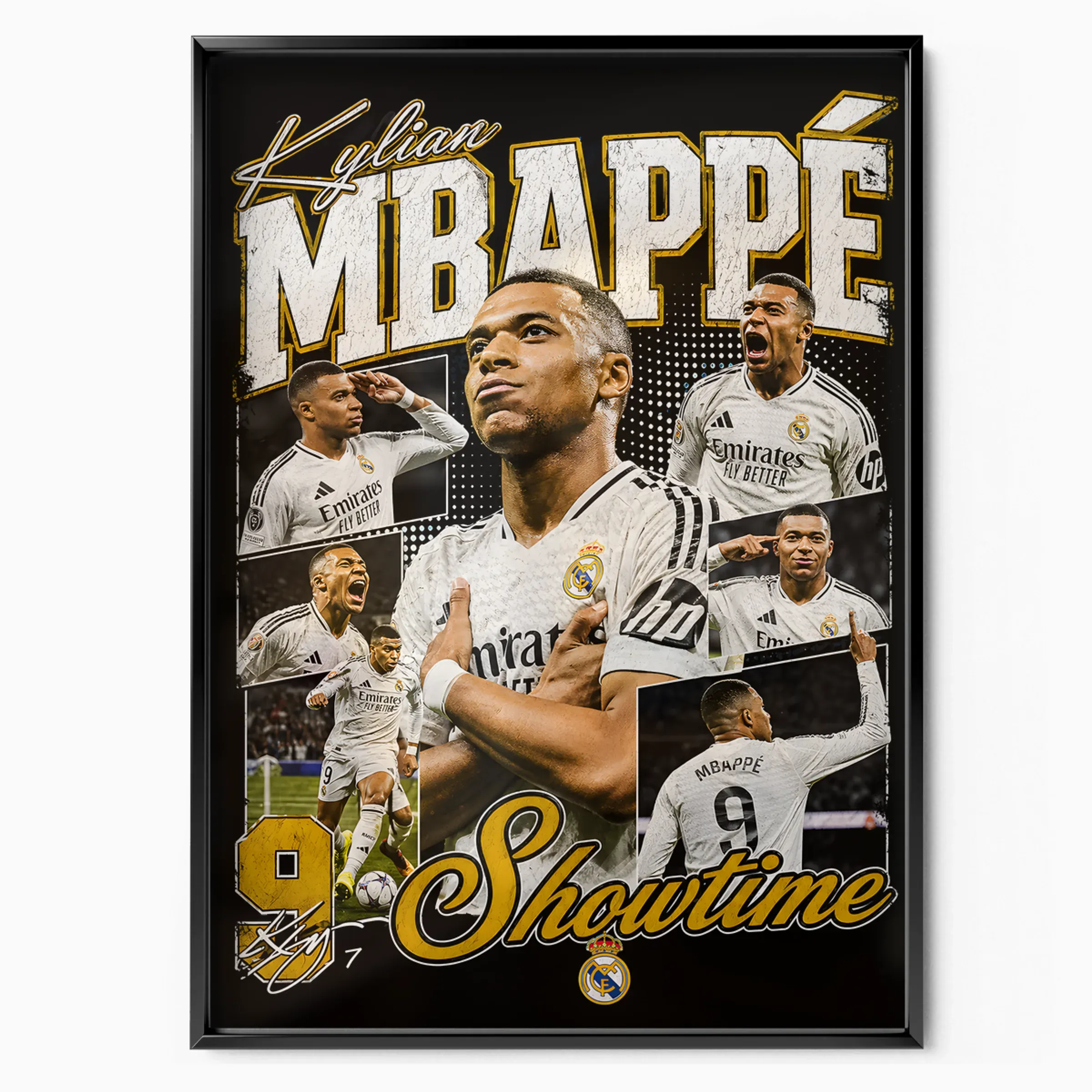 Kylian Mbappé Poster - Showtime poster