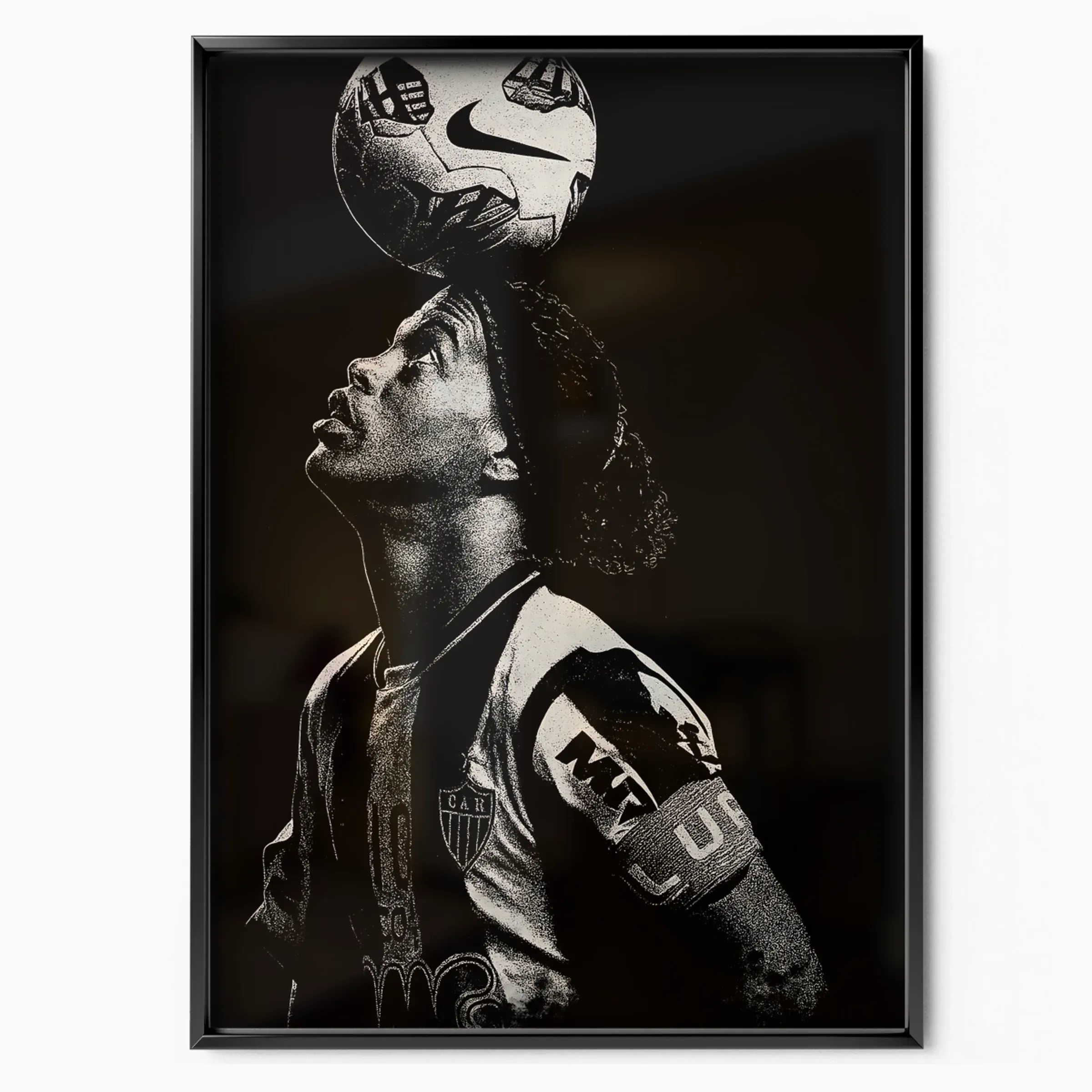 Ronaldinho Poster - Atlético Mineiro poster, museum grade matte print