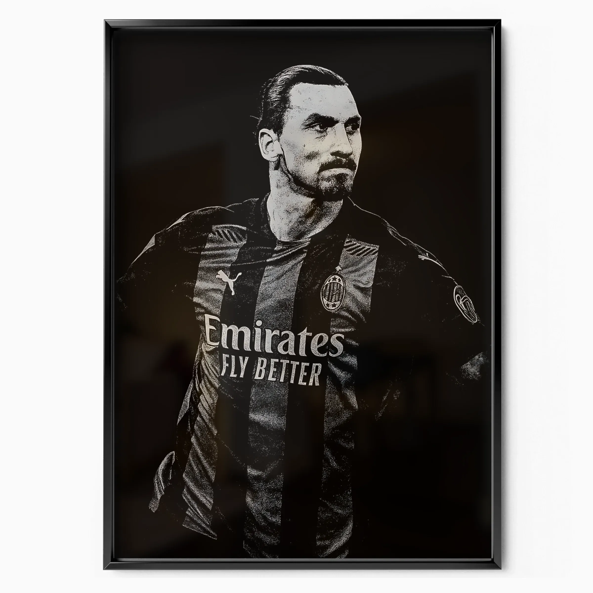 Zlatan Ibrahimović Poster - Rossoneri poster