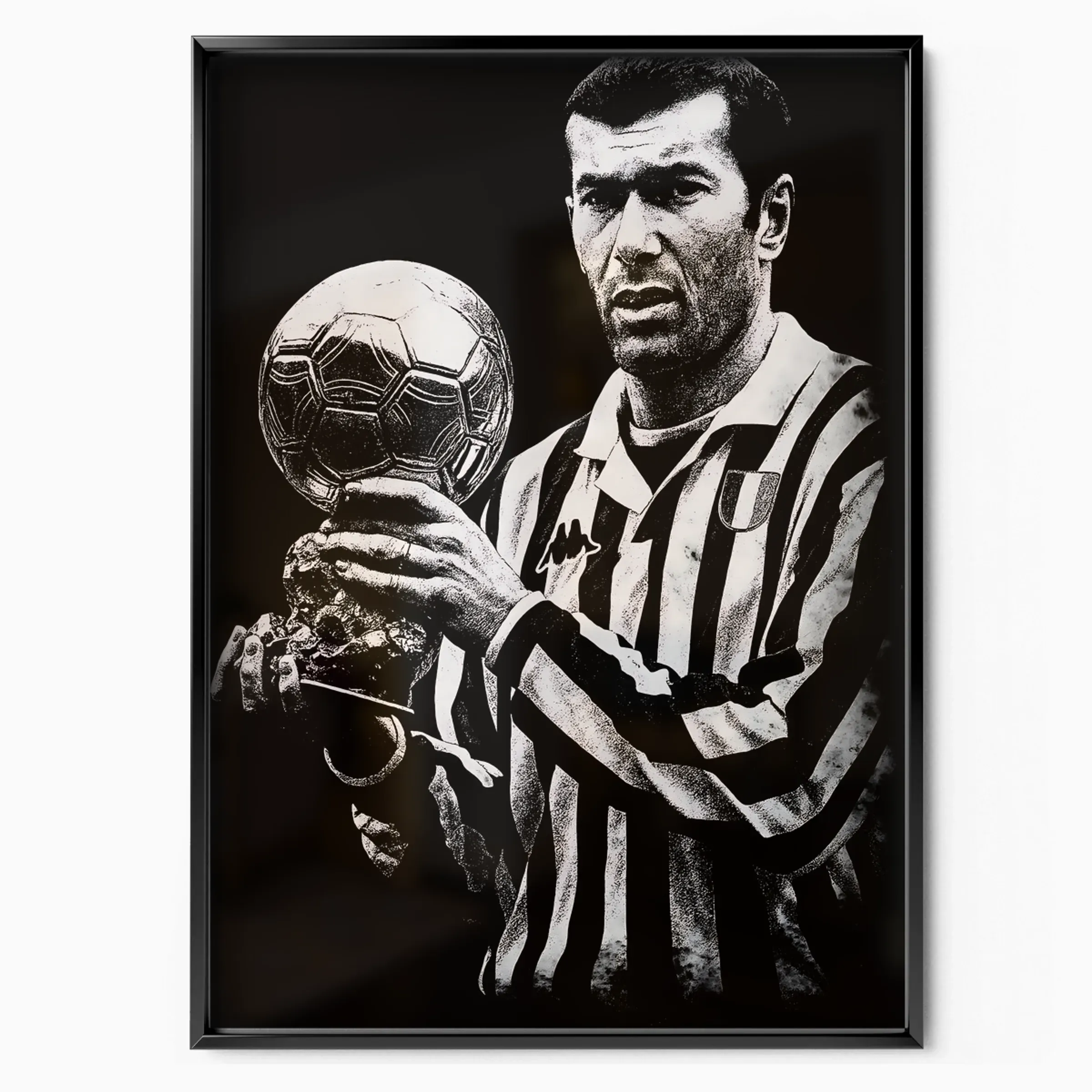 Zinedine Zidane Poster - Juventus poster