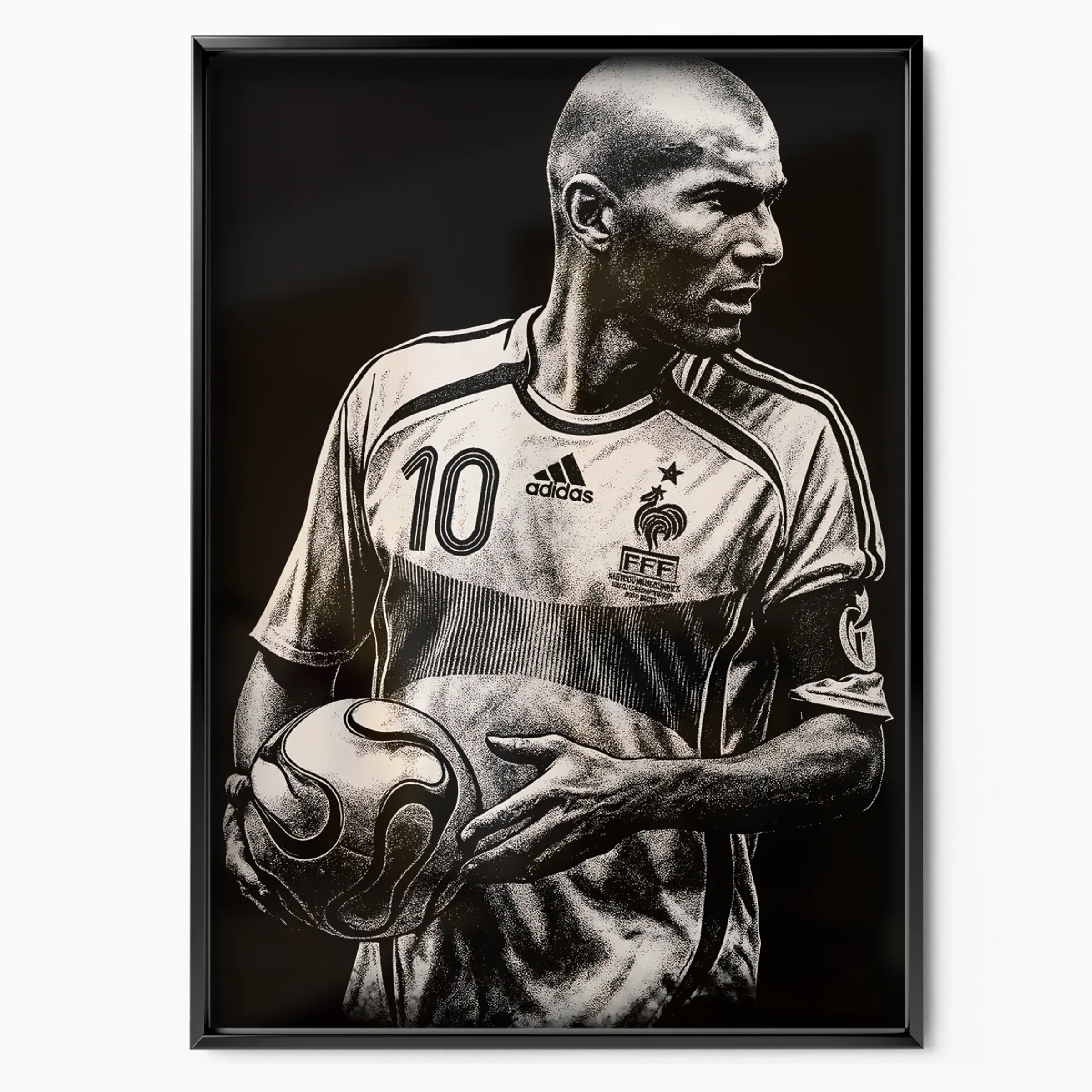 Zinedine Zidane Poster - France poster