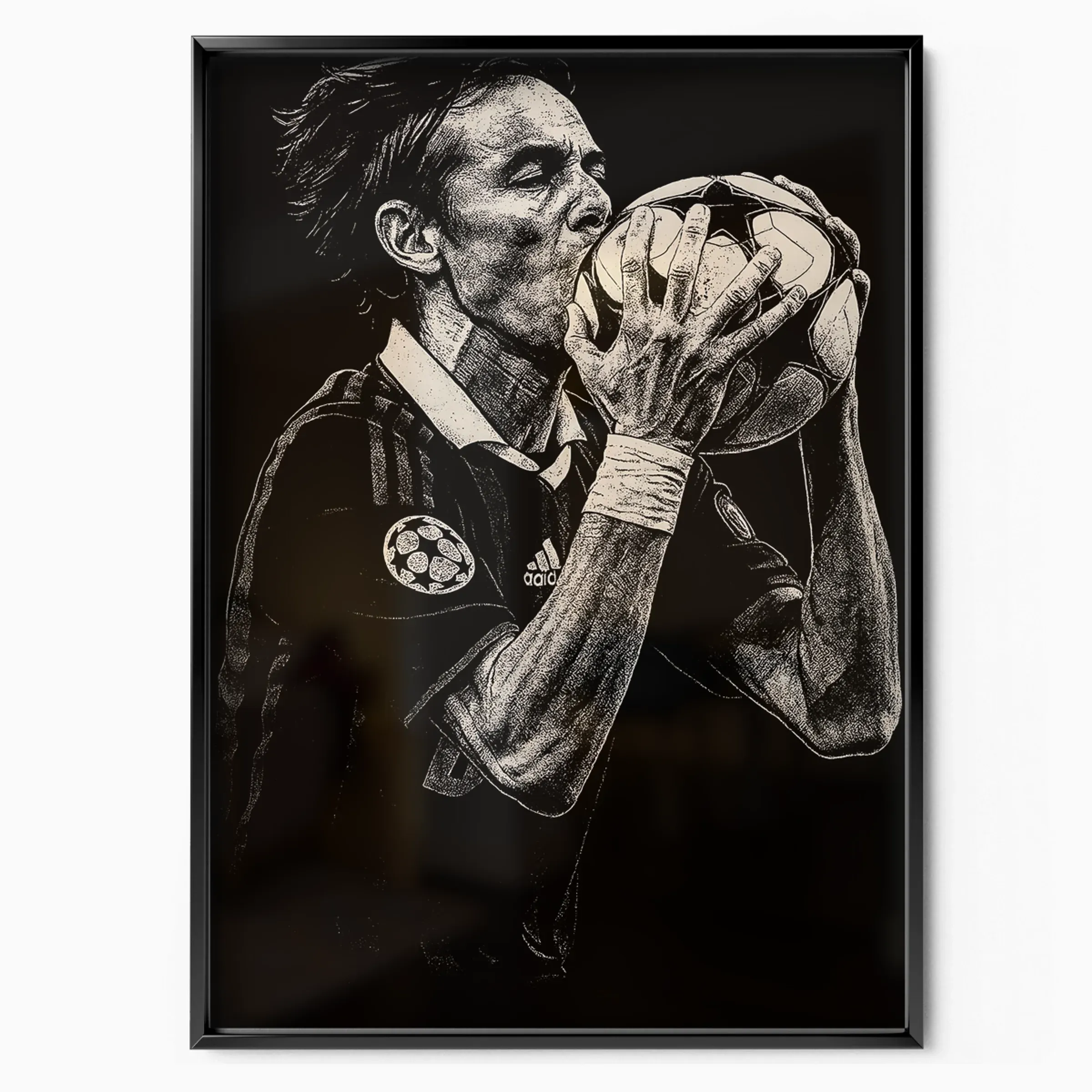 Zlatan Ibrahimović Poster - San Siro poster, museum grade matte print
