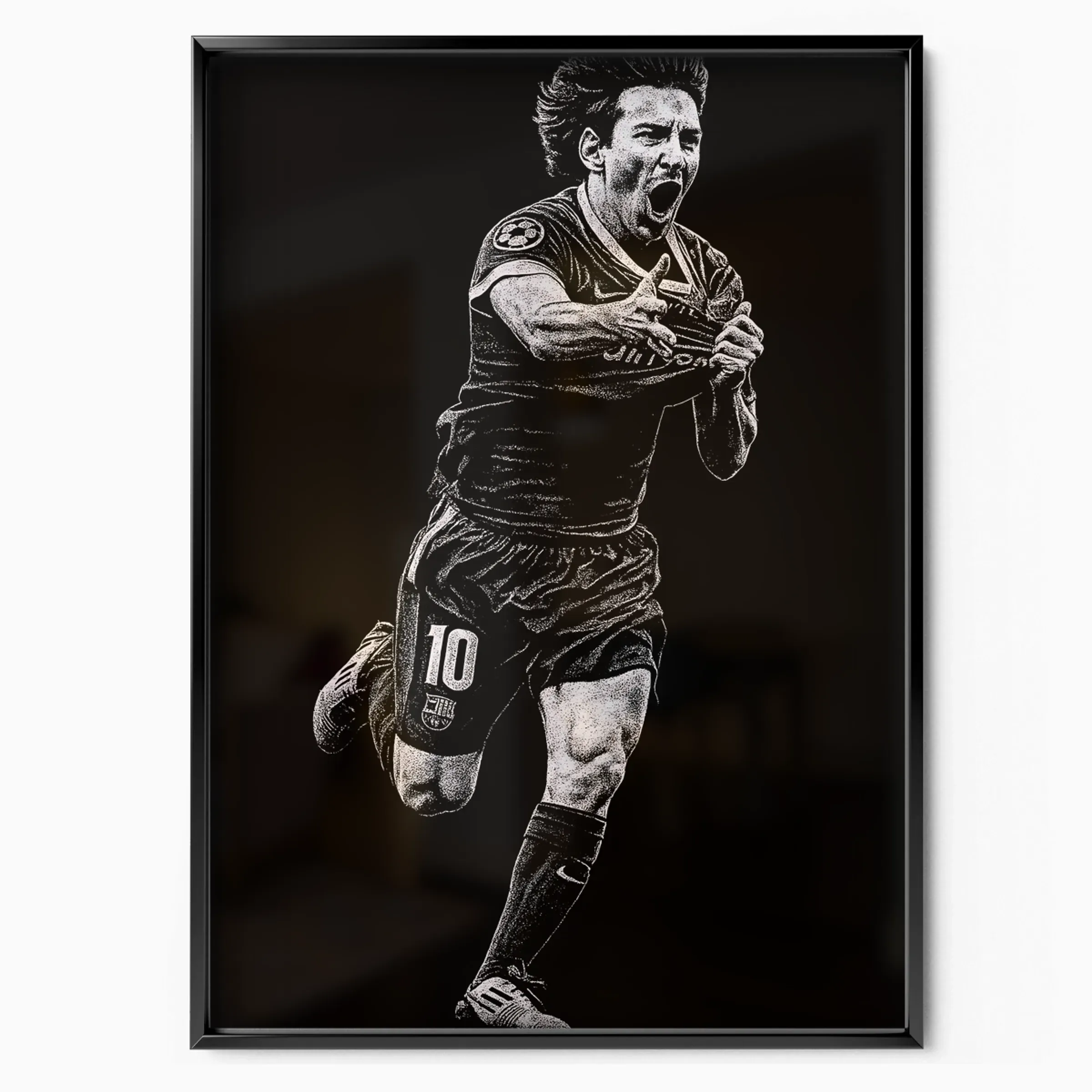 Lionel Messi Poster - Blaugrana poster, museum grade matte print