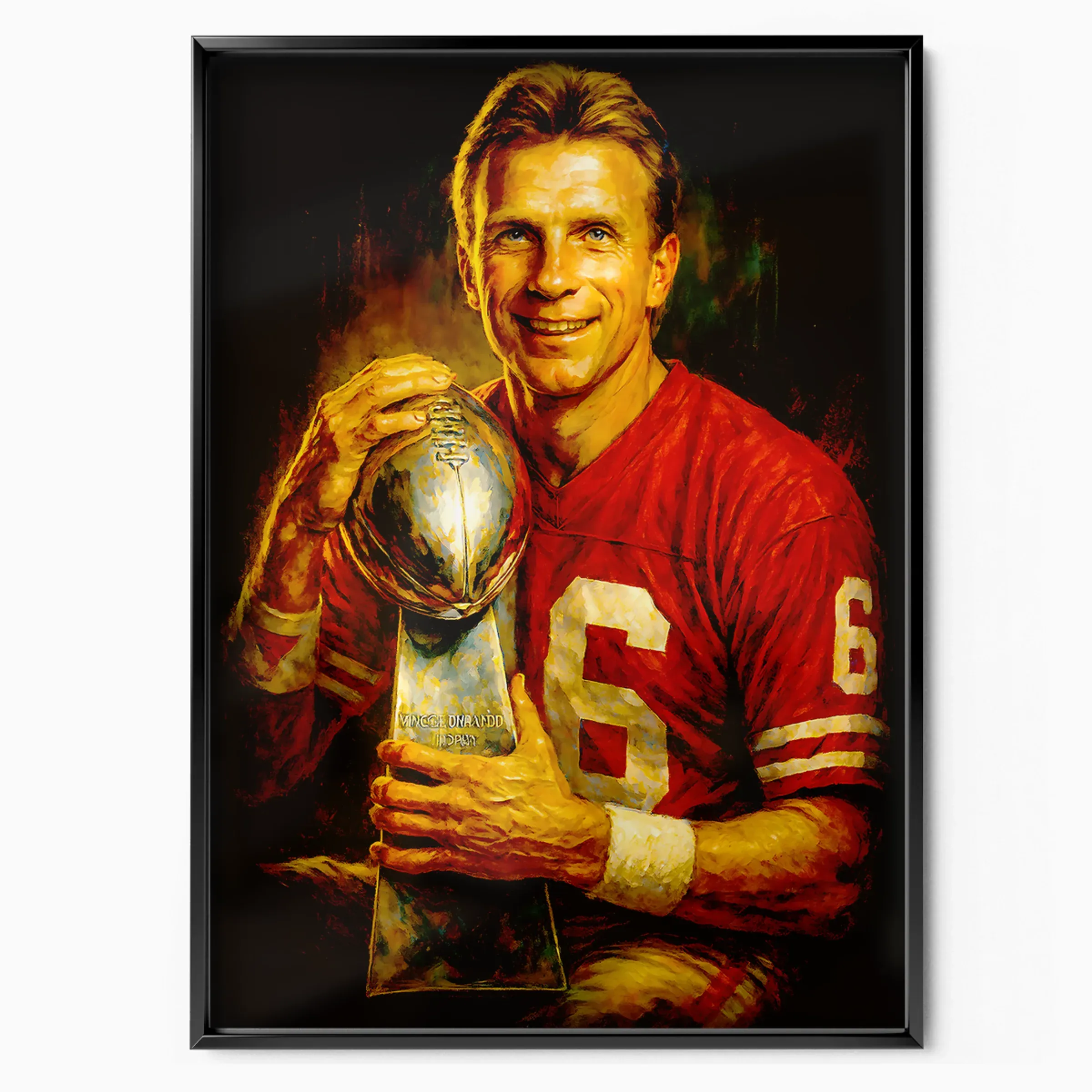 Joe Montana Poster - 49ers Champion poster