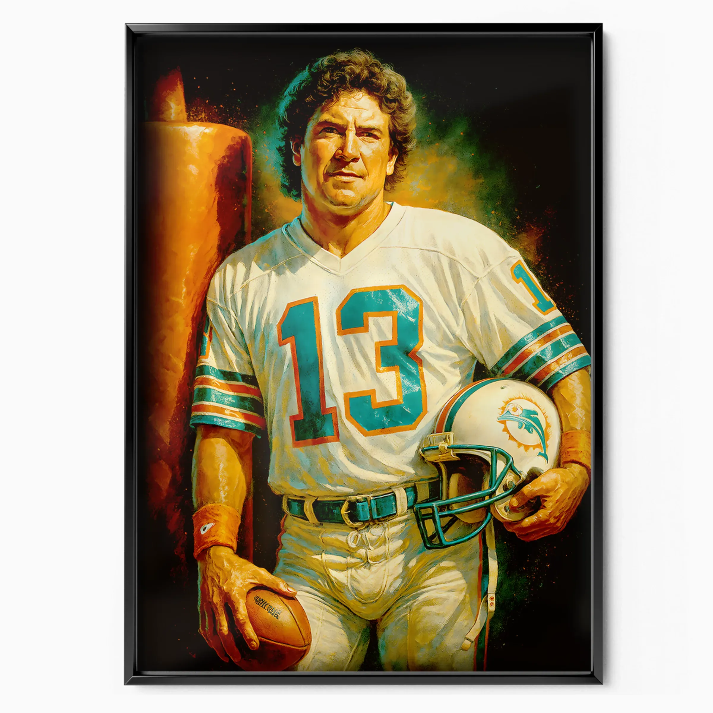 Dan Marino Poster - Dolphins Classic poster
