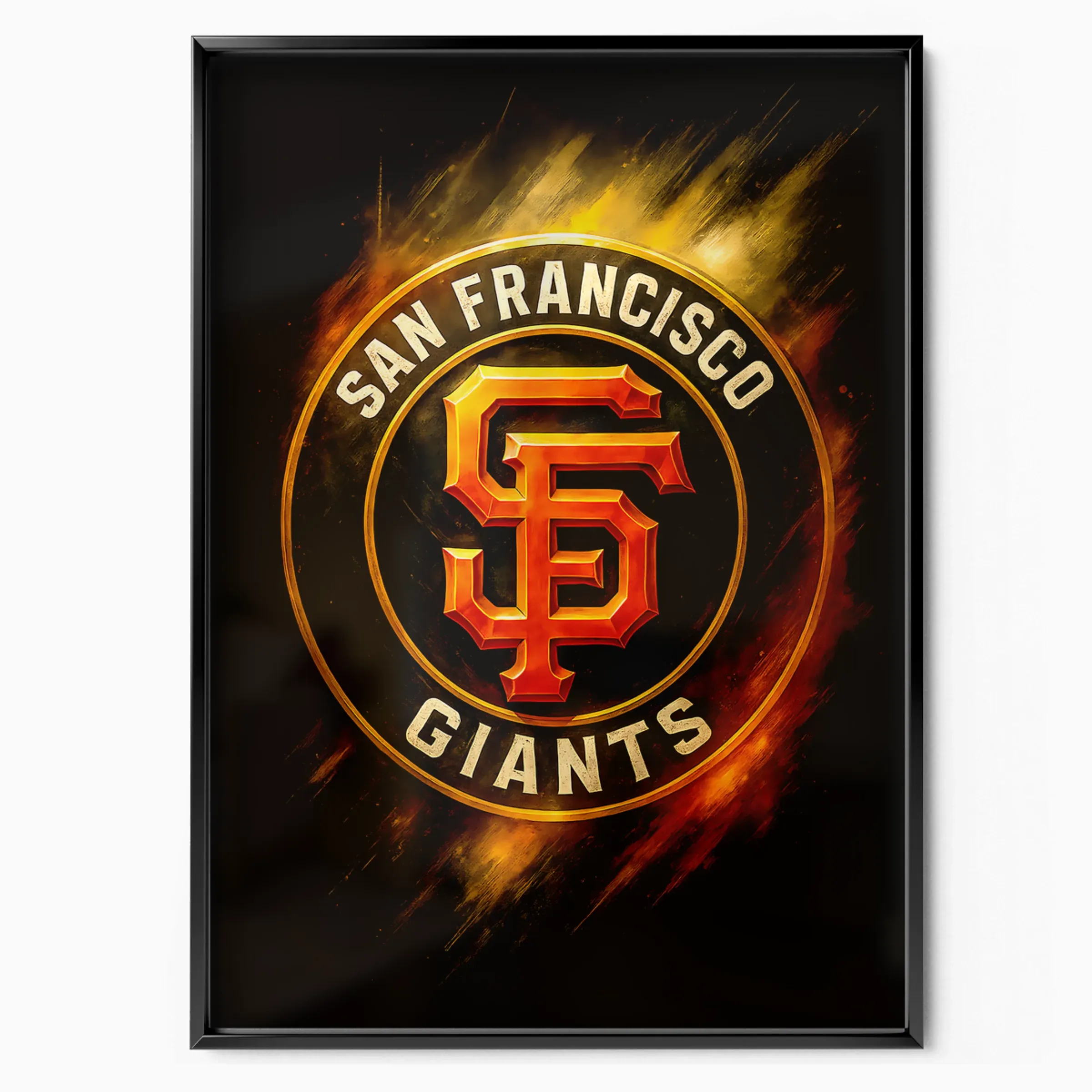 San Francisco Giants Poster - Roundel poster, museum grade matte print