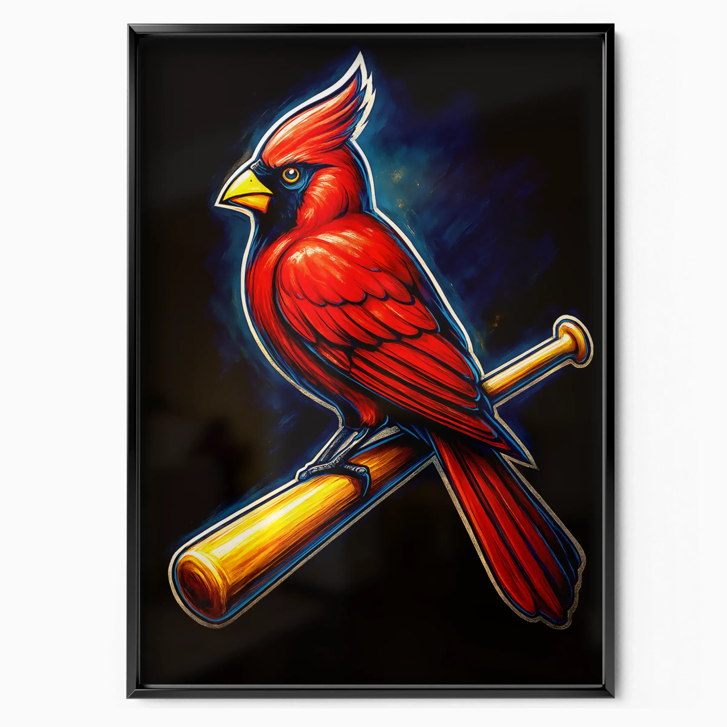St. Louis Cardinals Poster - Cardinal poster, museum grade matte print