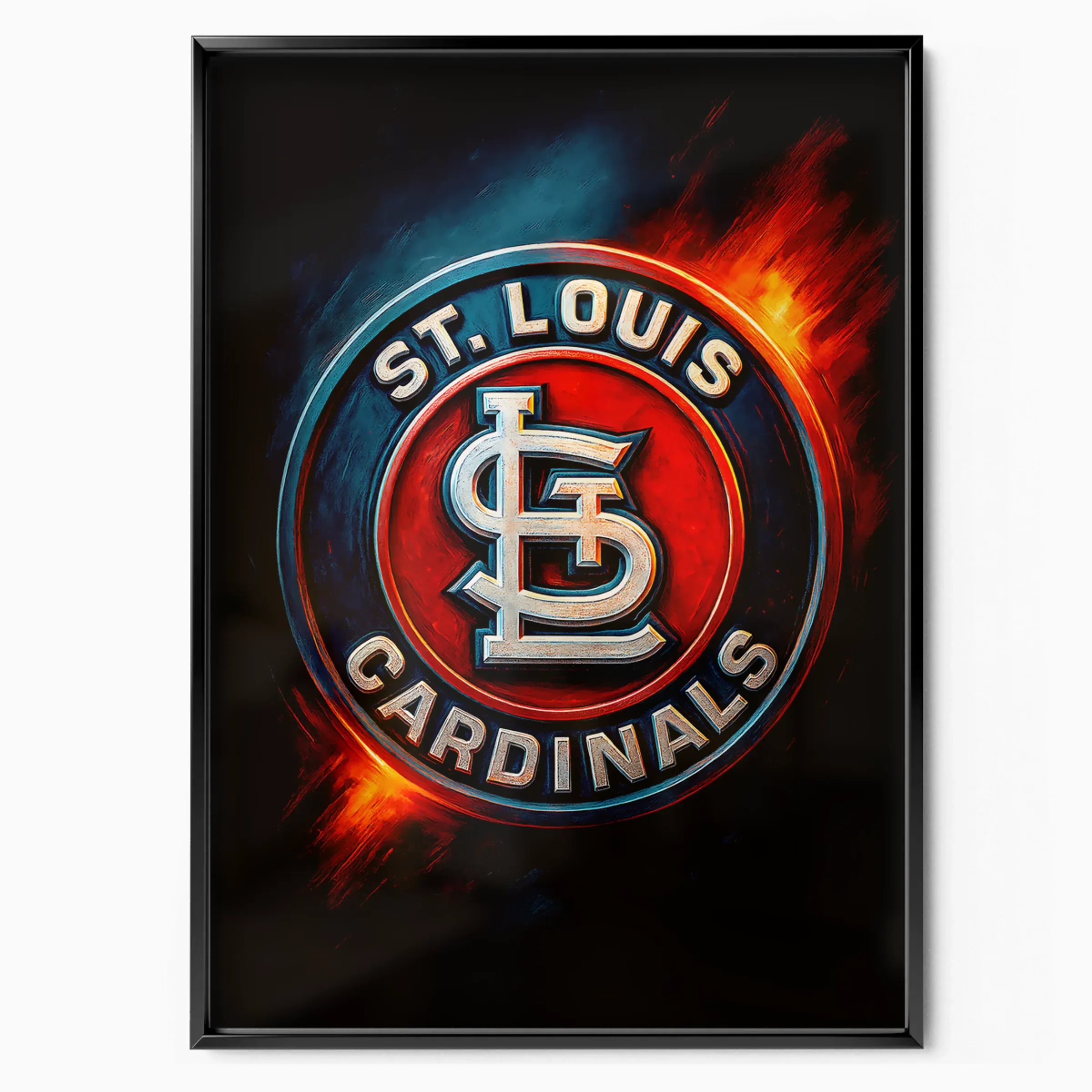 St. Louis Cardinals Poster - Roundel poster, museum grade matte print