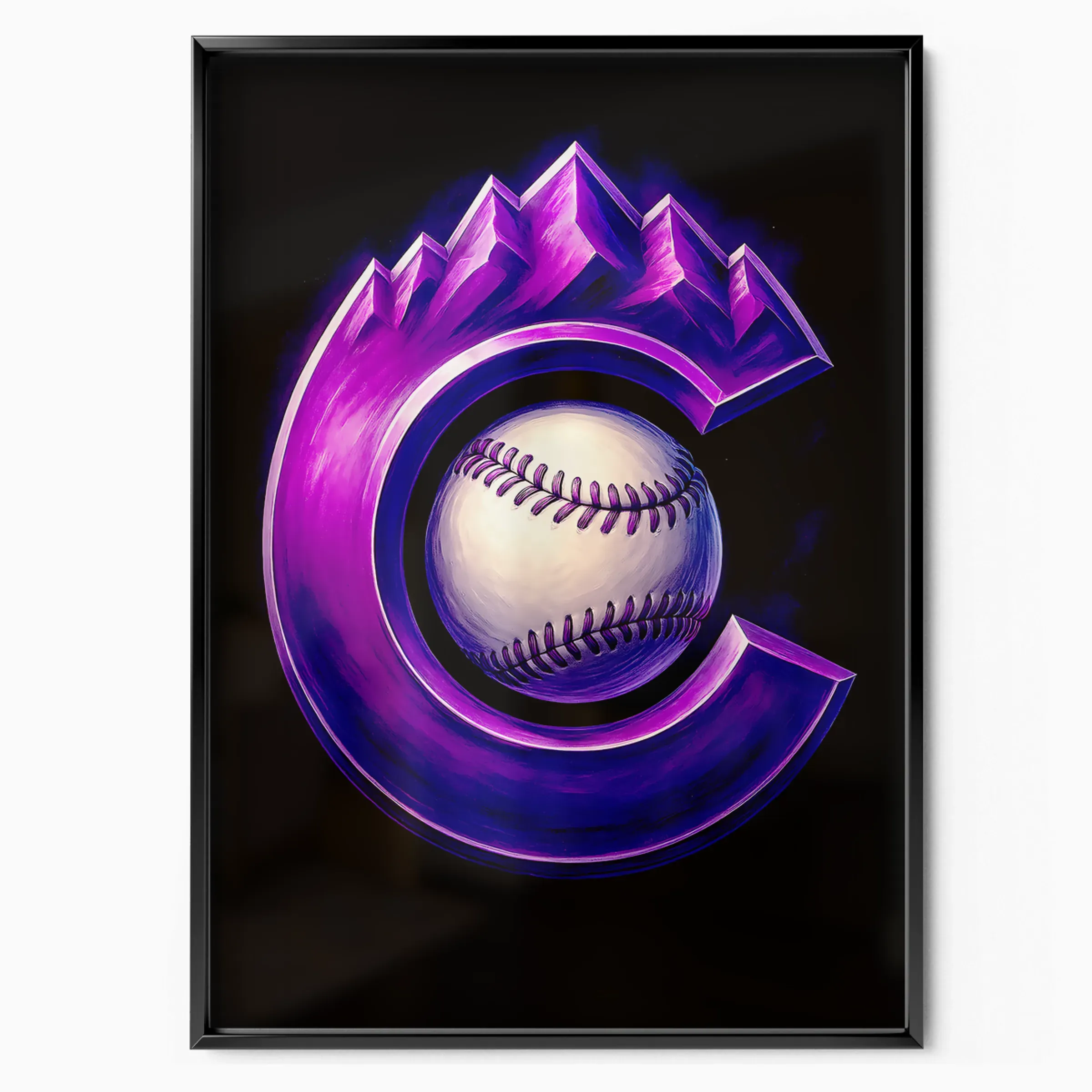 Colorado Rockies Poster - Mountain C poster, museum grade matte print