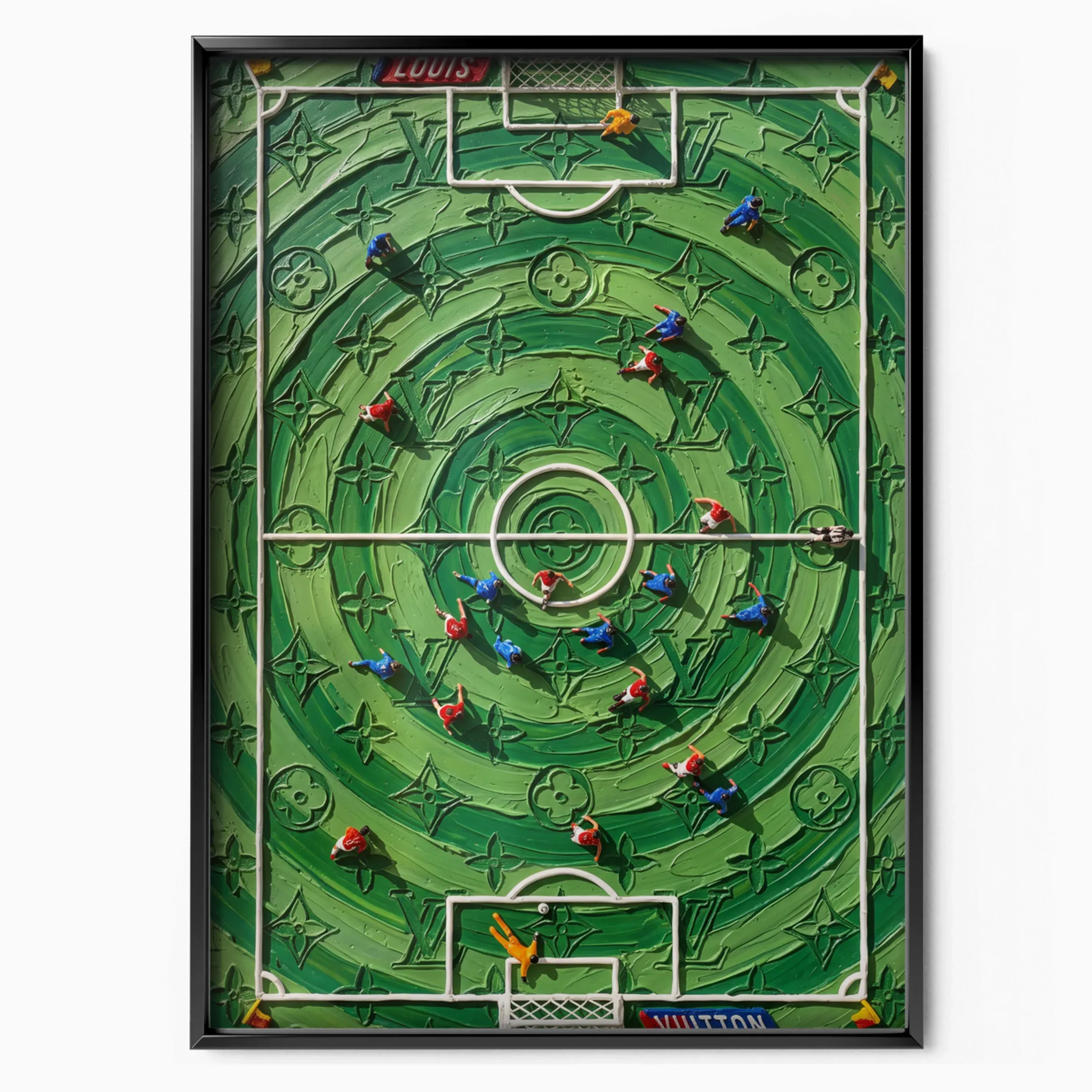 Louis Vuitton Football Pitch poster
