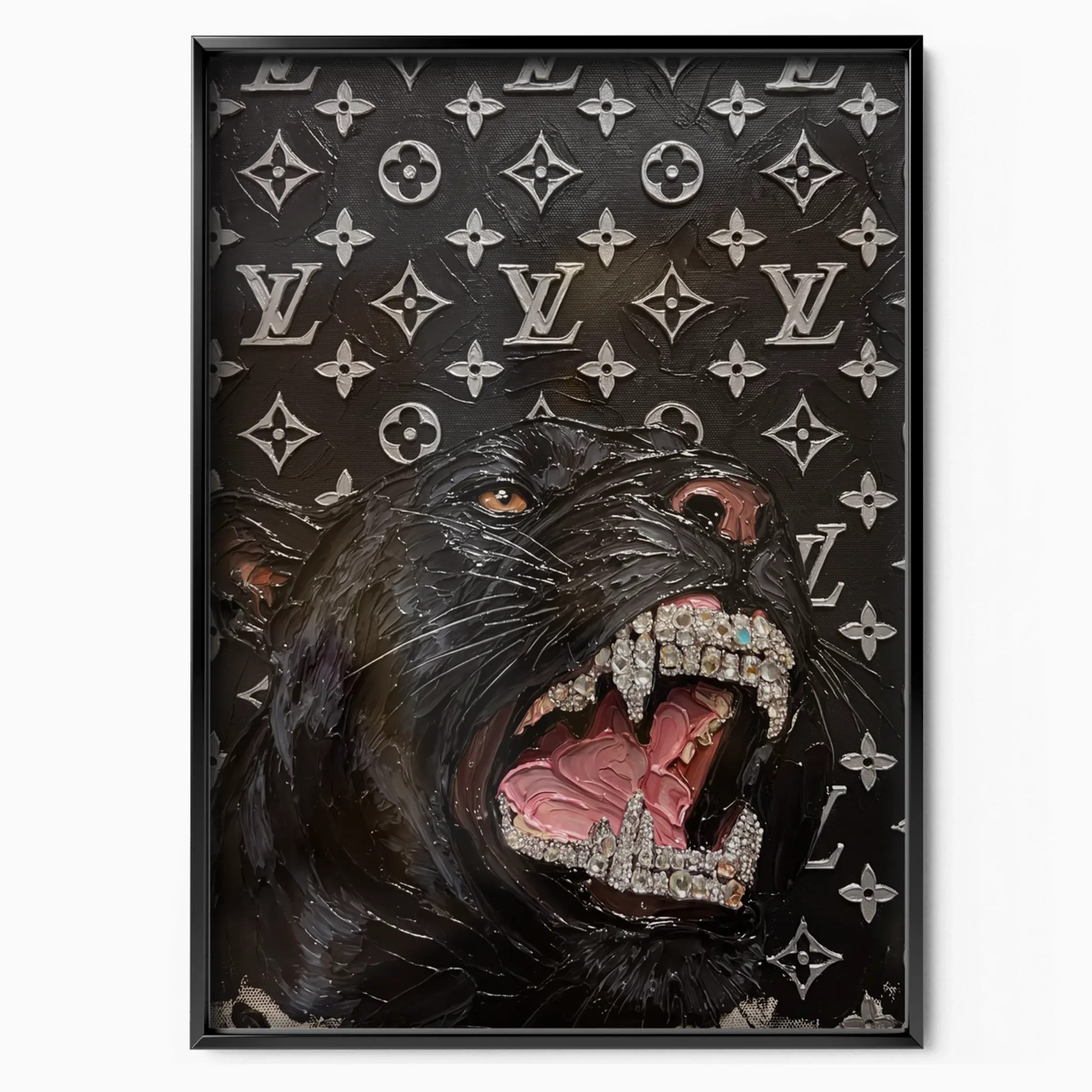 Louis Vuitton Black Panther poster