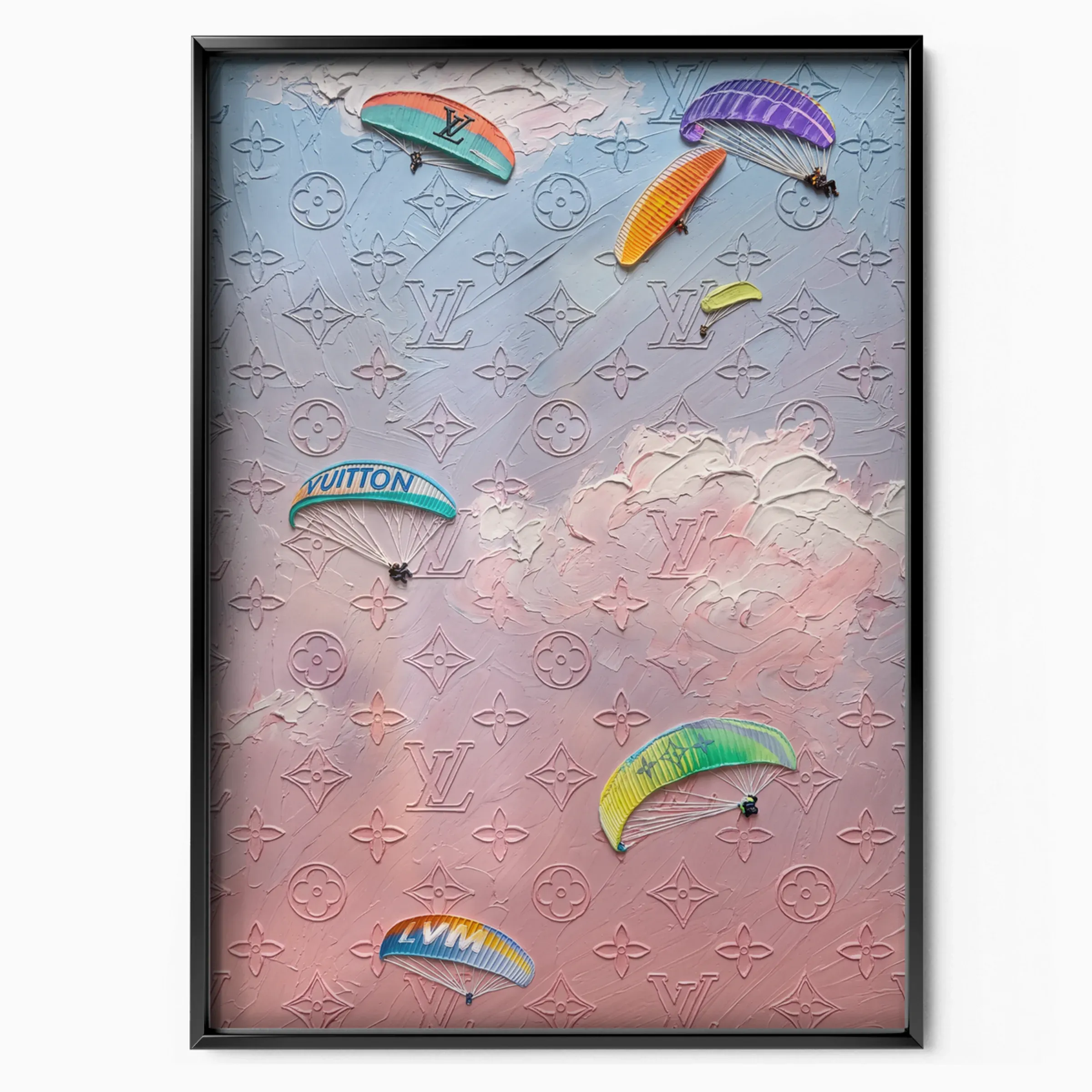 Louis Vuitton Paragliding Sky poster