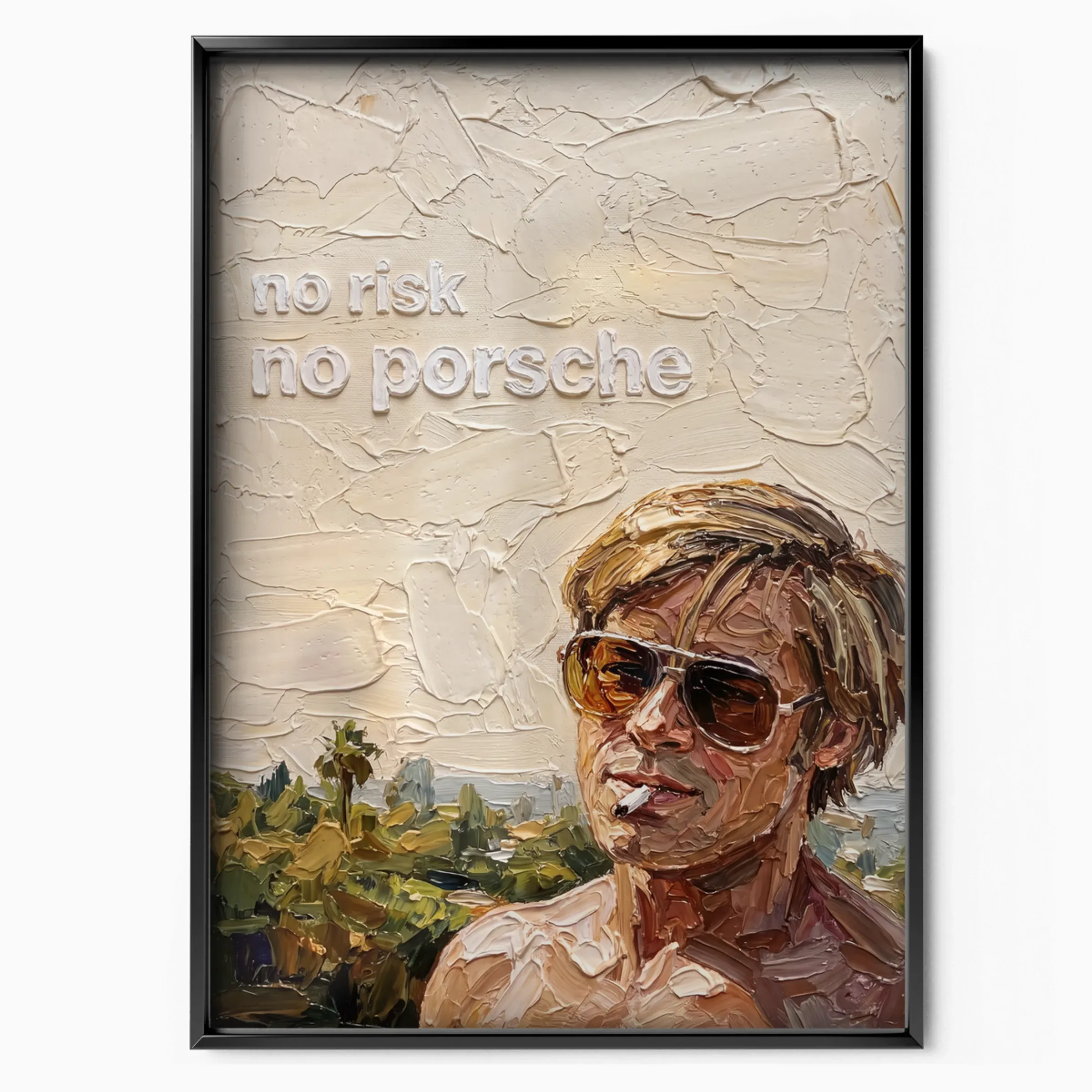 Porsche No Risk No Porsche poster